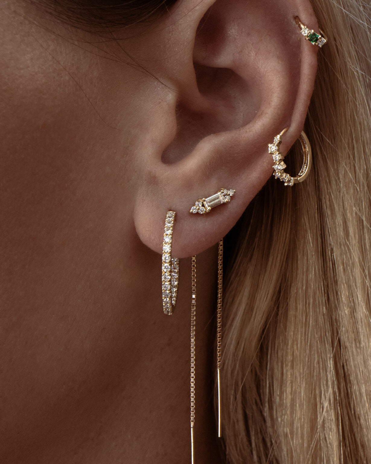 How To Stack Earrings to Create The Perfect Curated Look?
