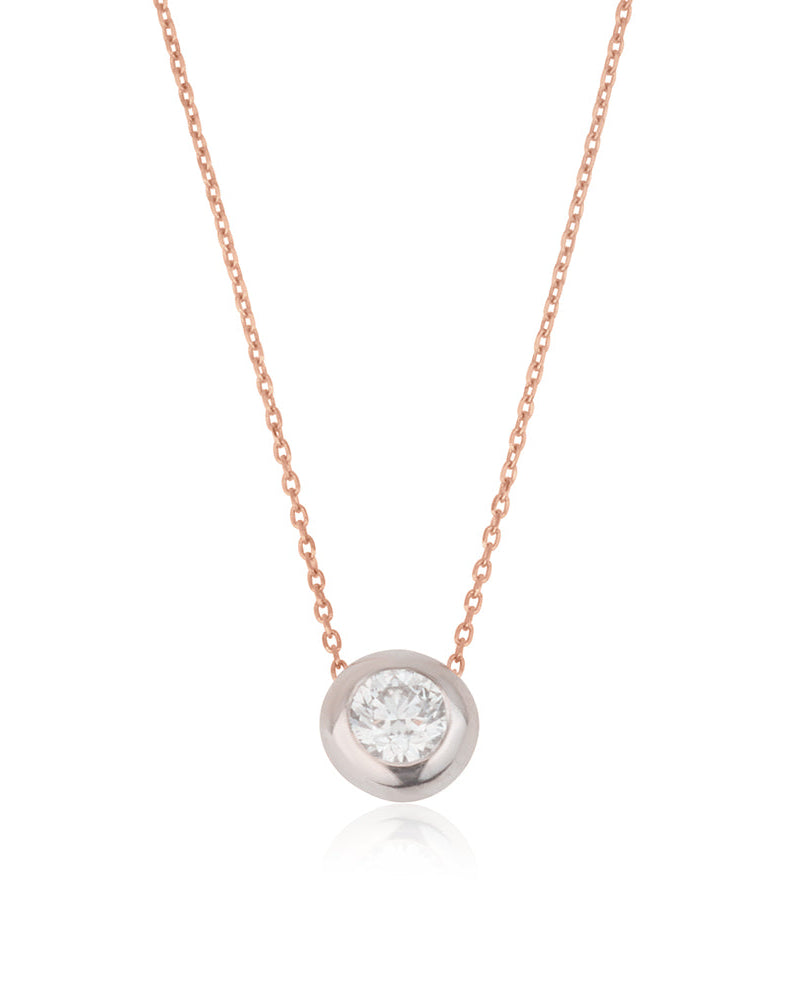 6 mm Angels Hair Diamond Necklace (M)