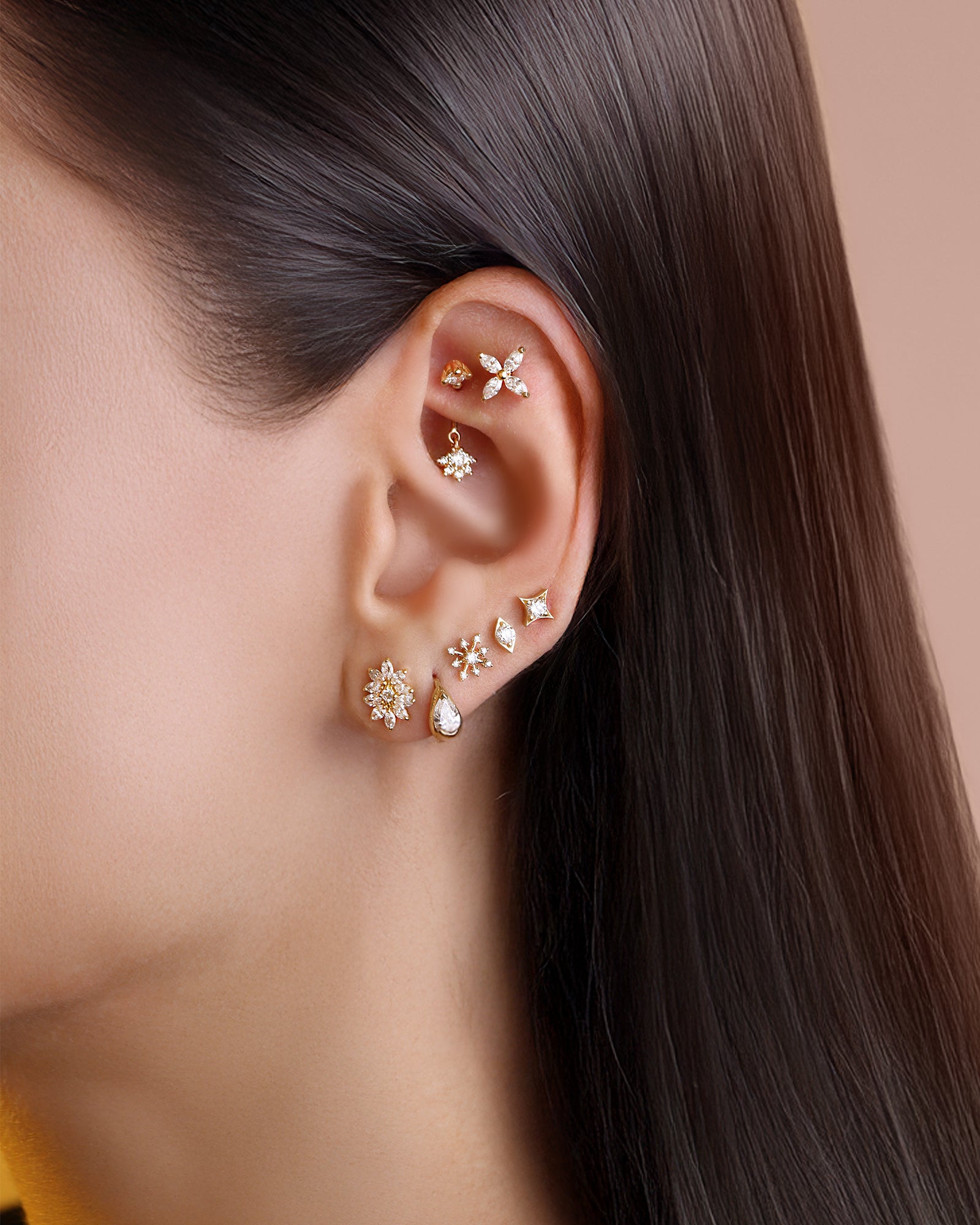 Diamond Flake Stud