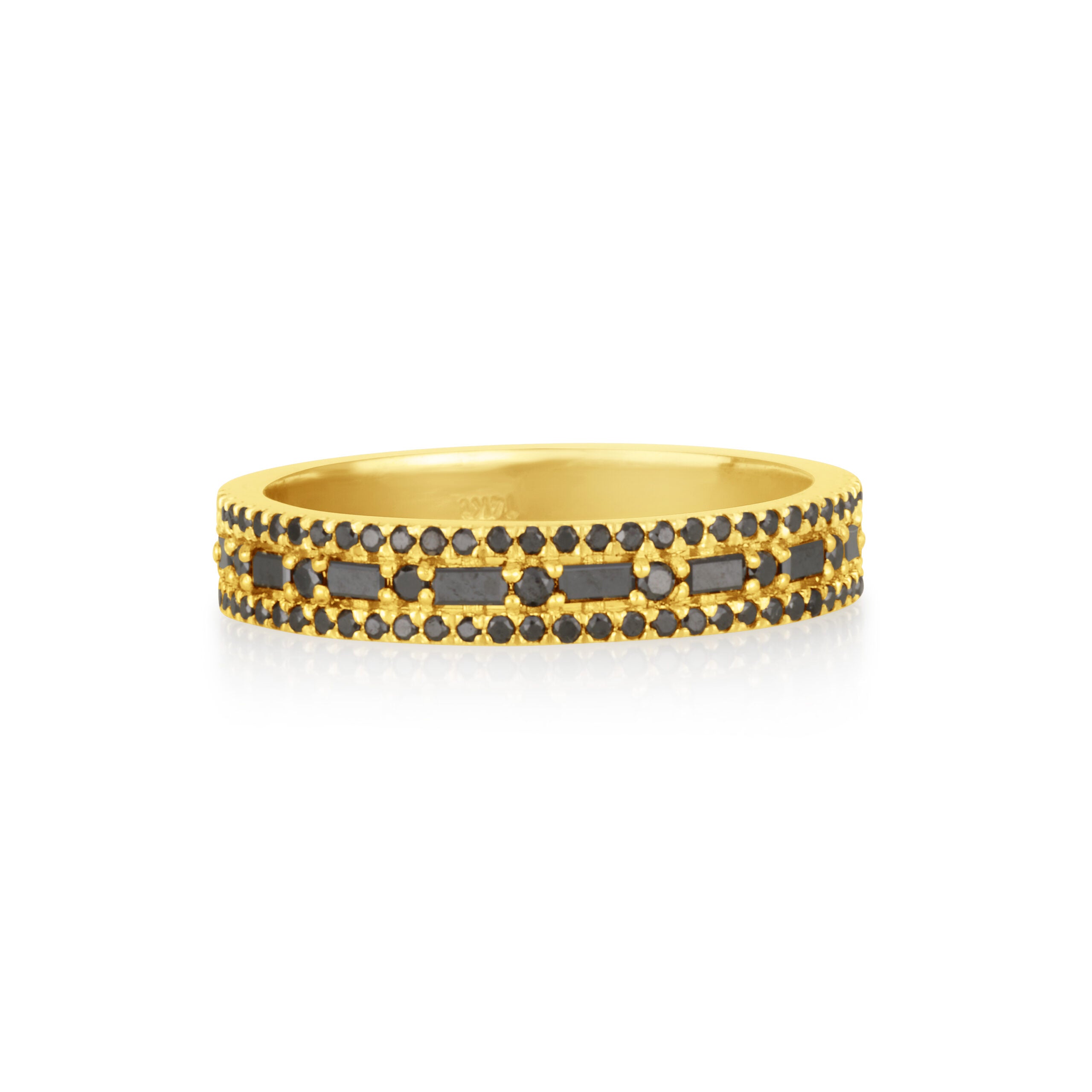 Blake Ring In Black Diamonds