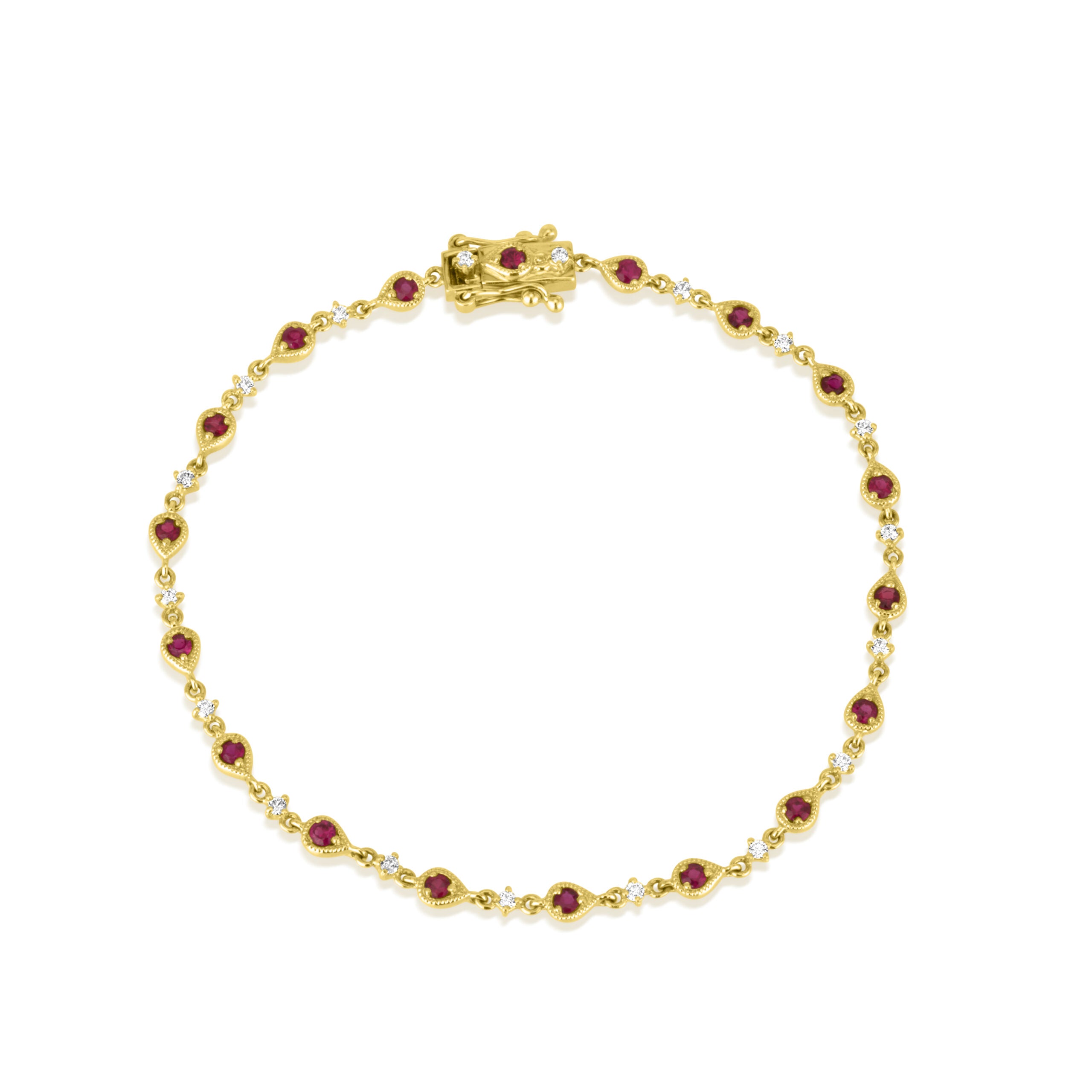 Vanessa Bracelet in Rubies