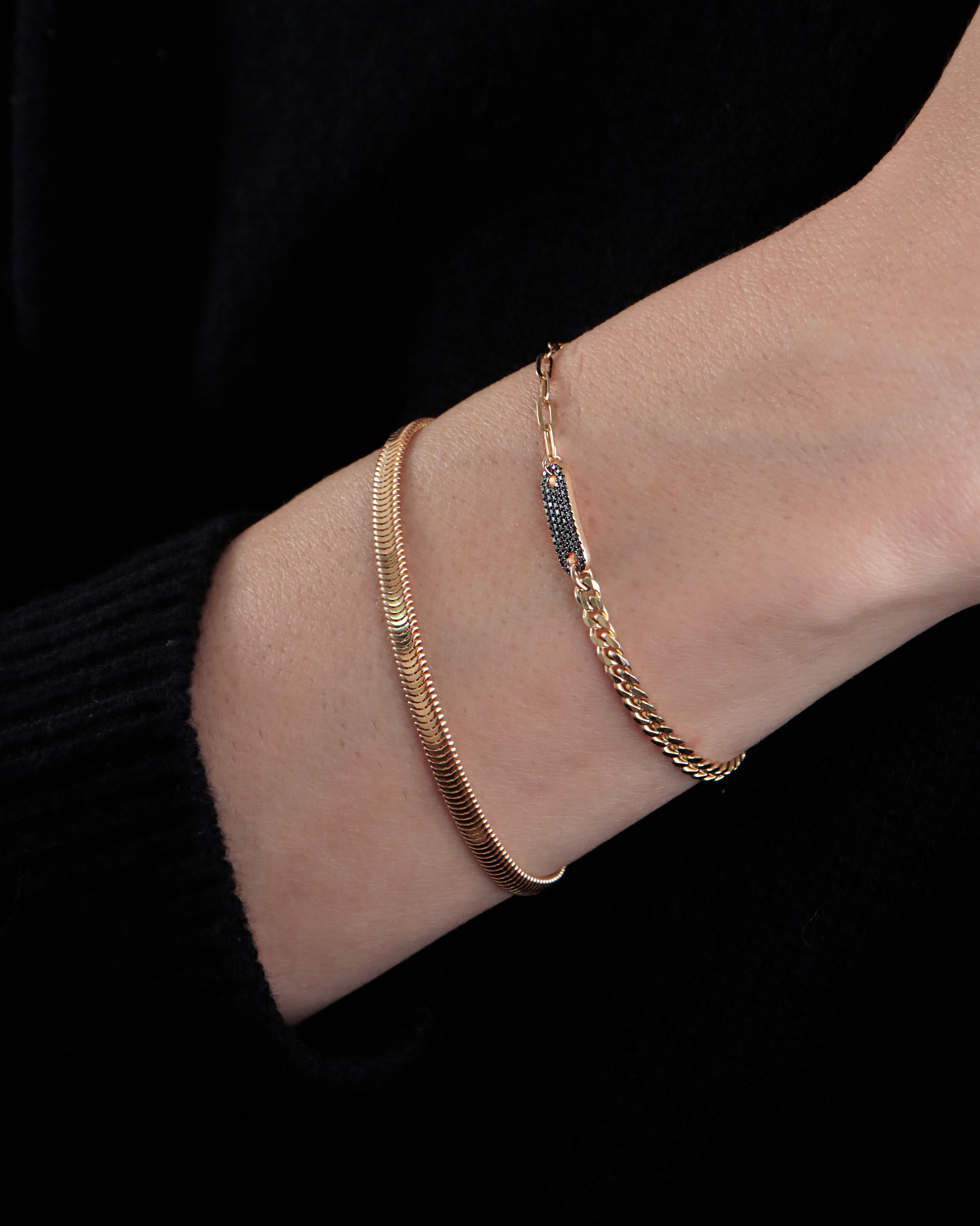 Danielle Bracelet in Black Diamonds