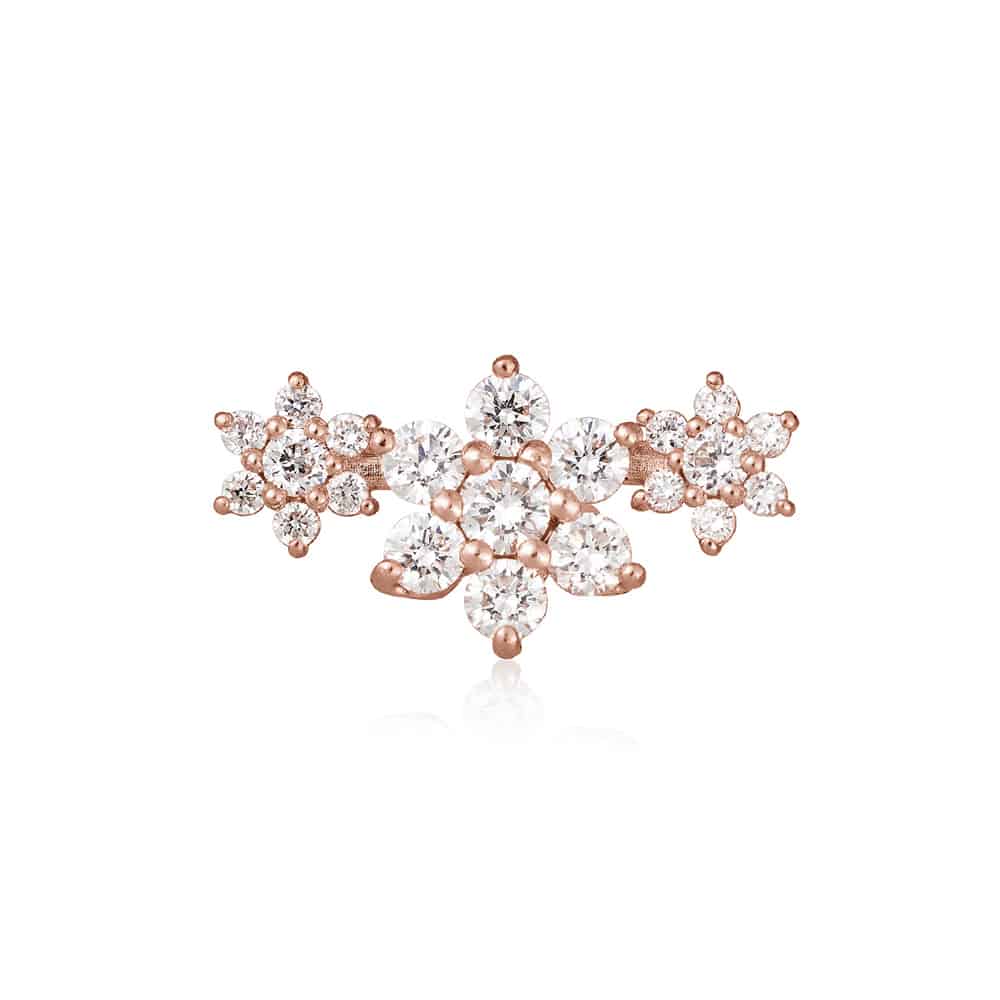 Diamond Fiori Stud