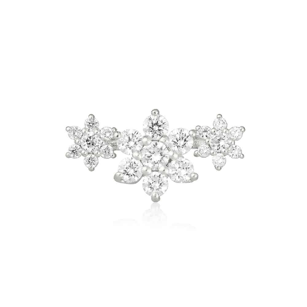 Diamond Fiori Stud