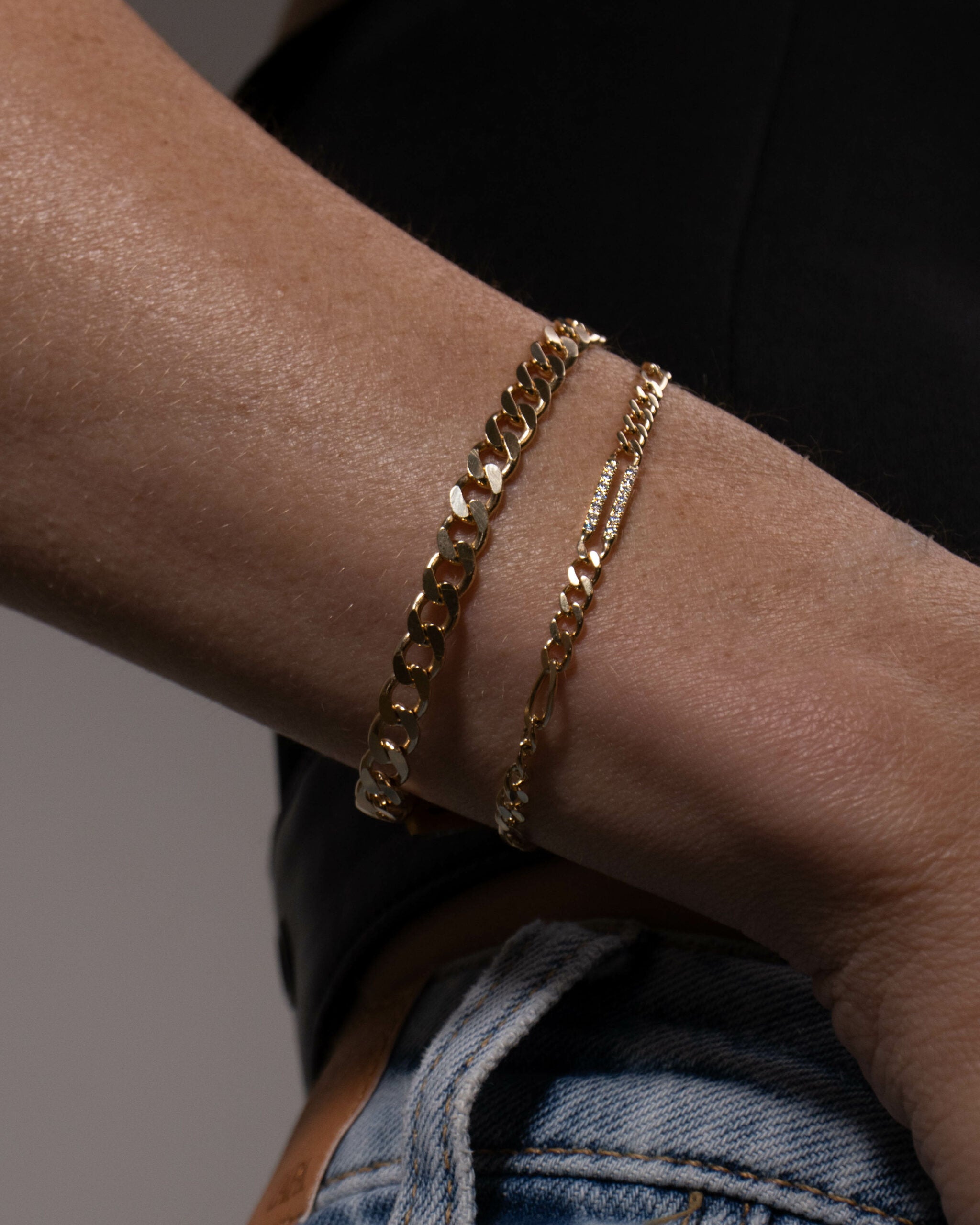 Two-Row Gourmet Diamond Bracelet