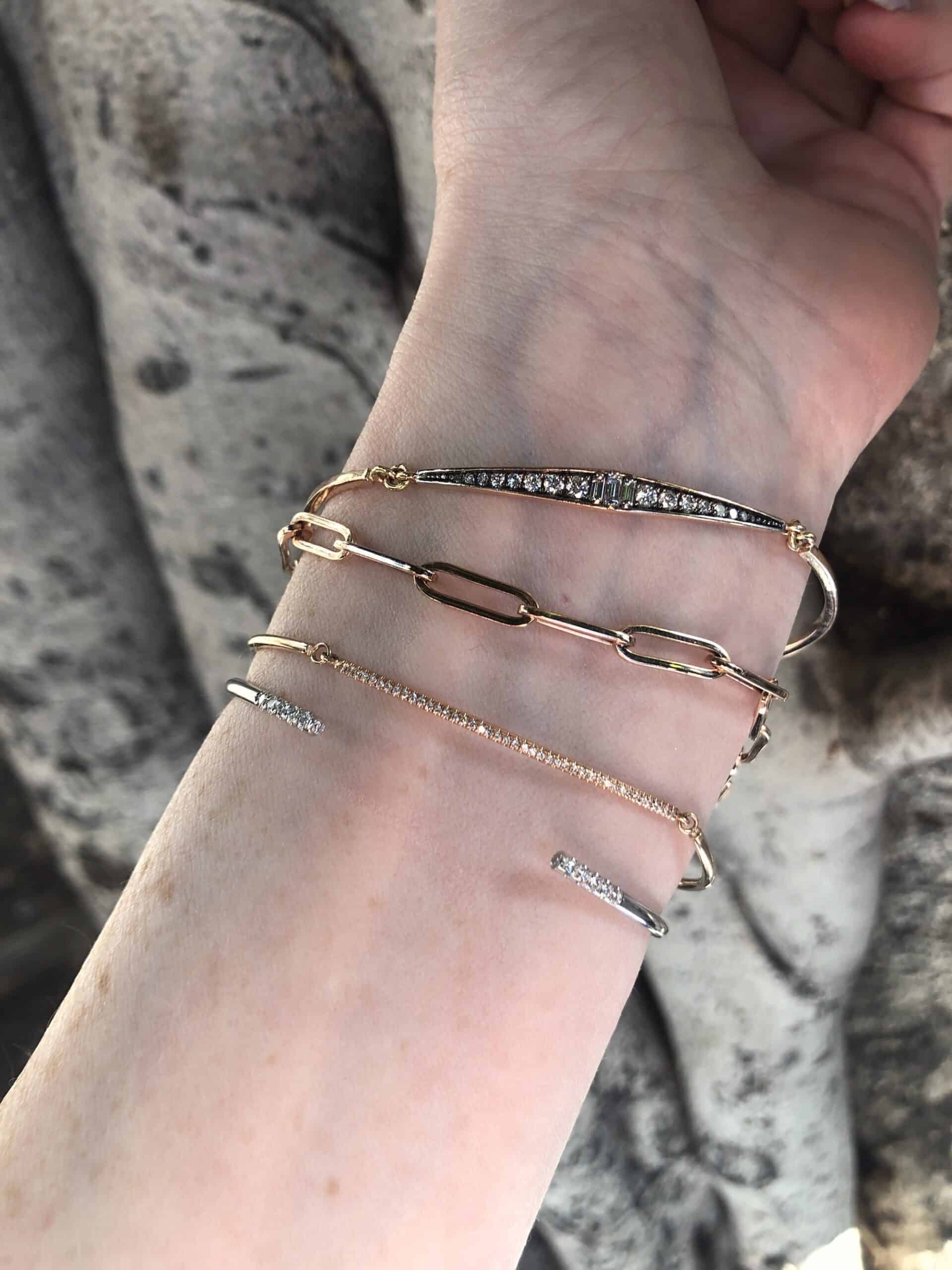 Three Piece Diamond Bracelet