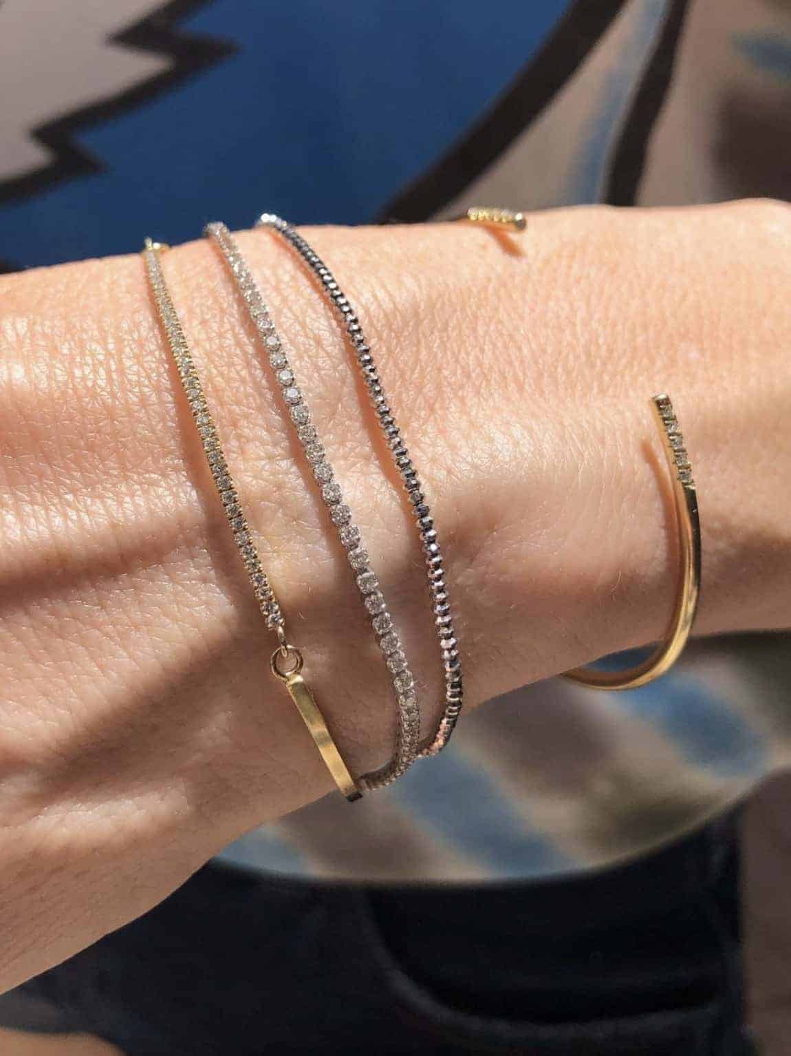 Three Piece Diamond Bracelet