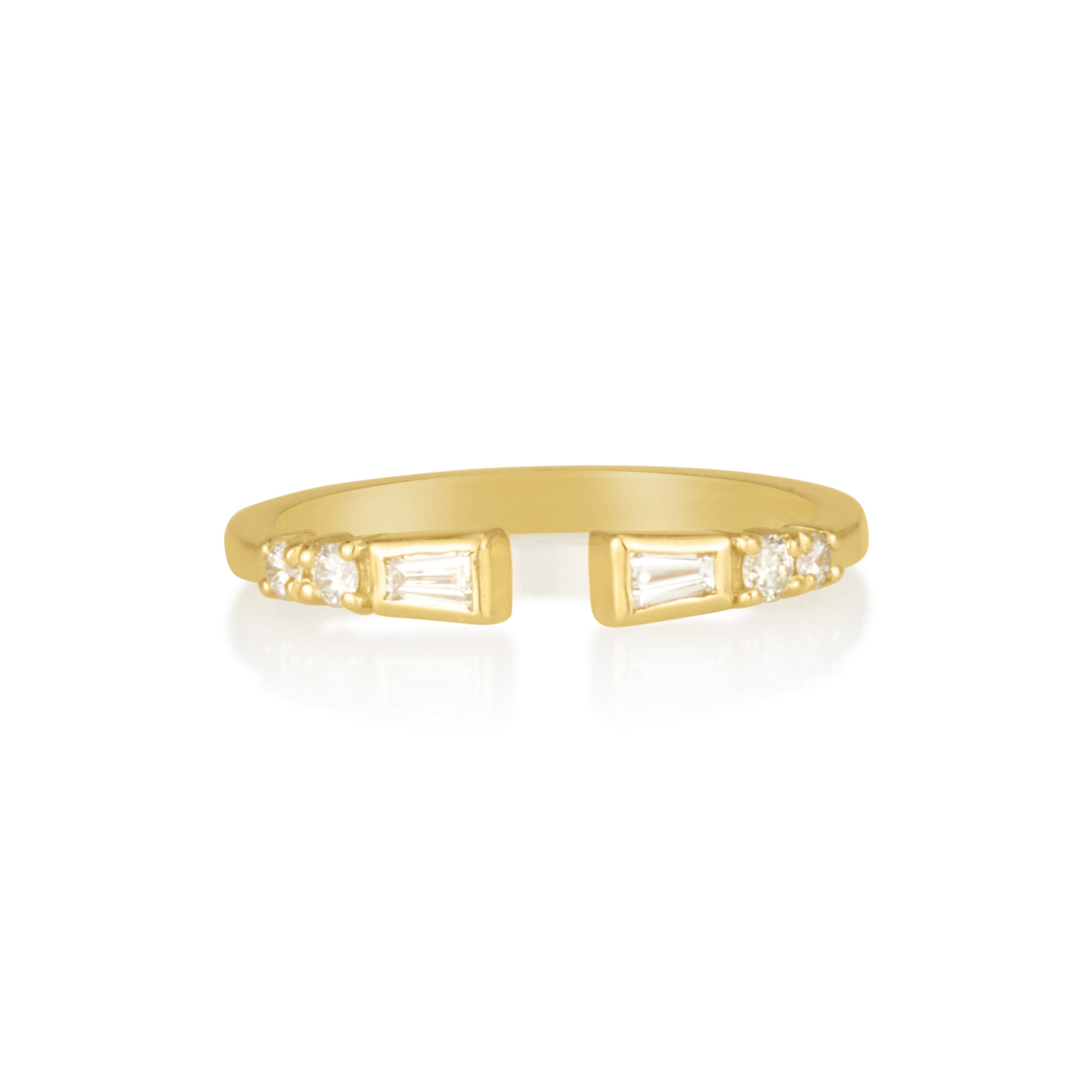 Jonathan Ring in White Diamonds