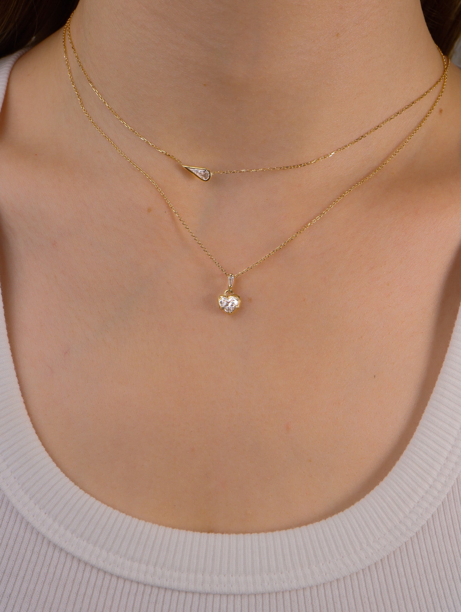 Diamond Heart Necklace