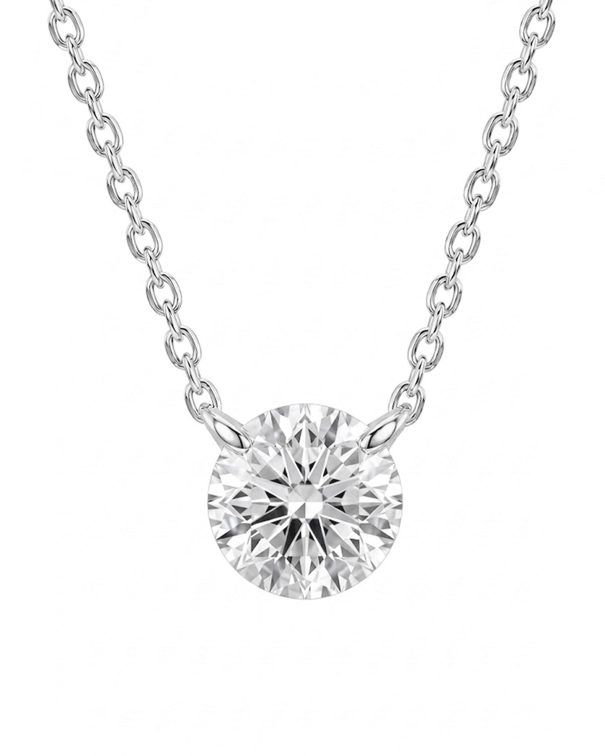 Solitaire Diamond Necklace