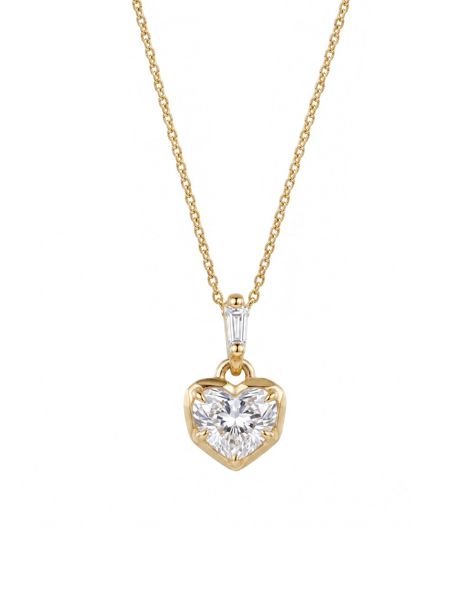 Diamond Heart Necklace