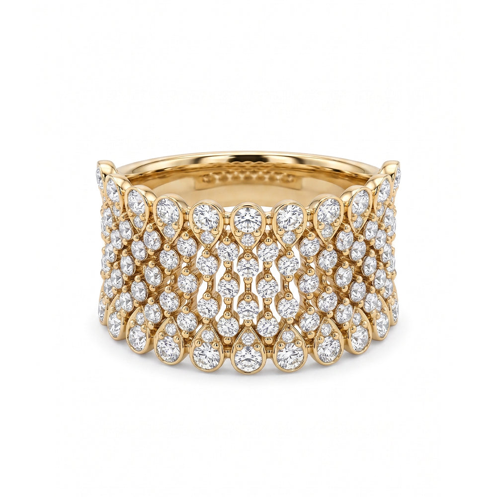Vanessa Ring in White Diamonds