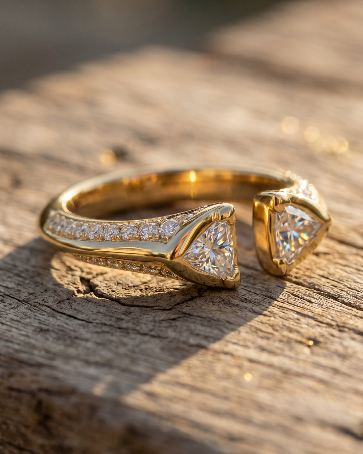 Ziv Ring in White Diamonds