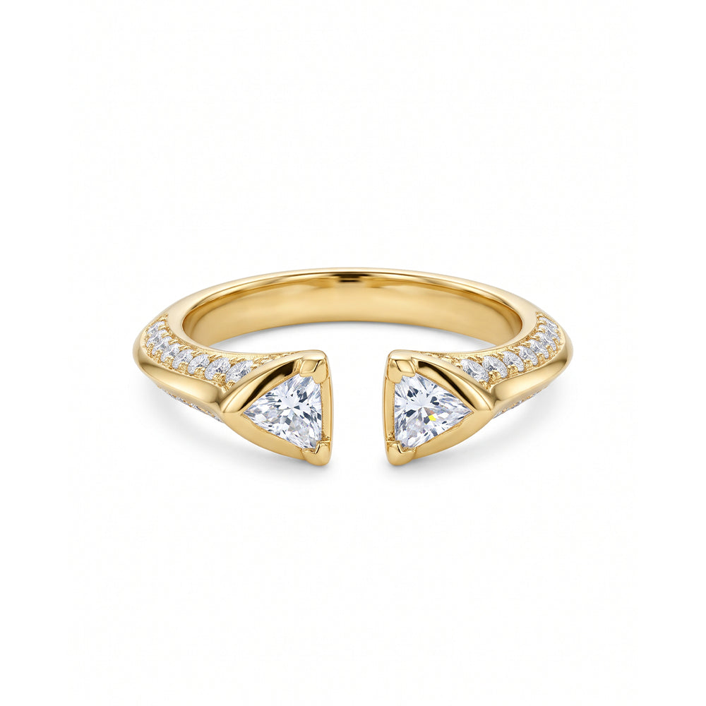 Ziv Ring in White Diamonds