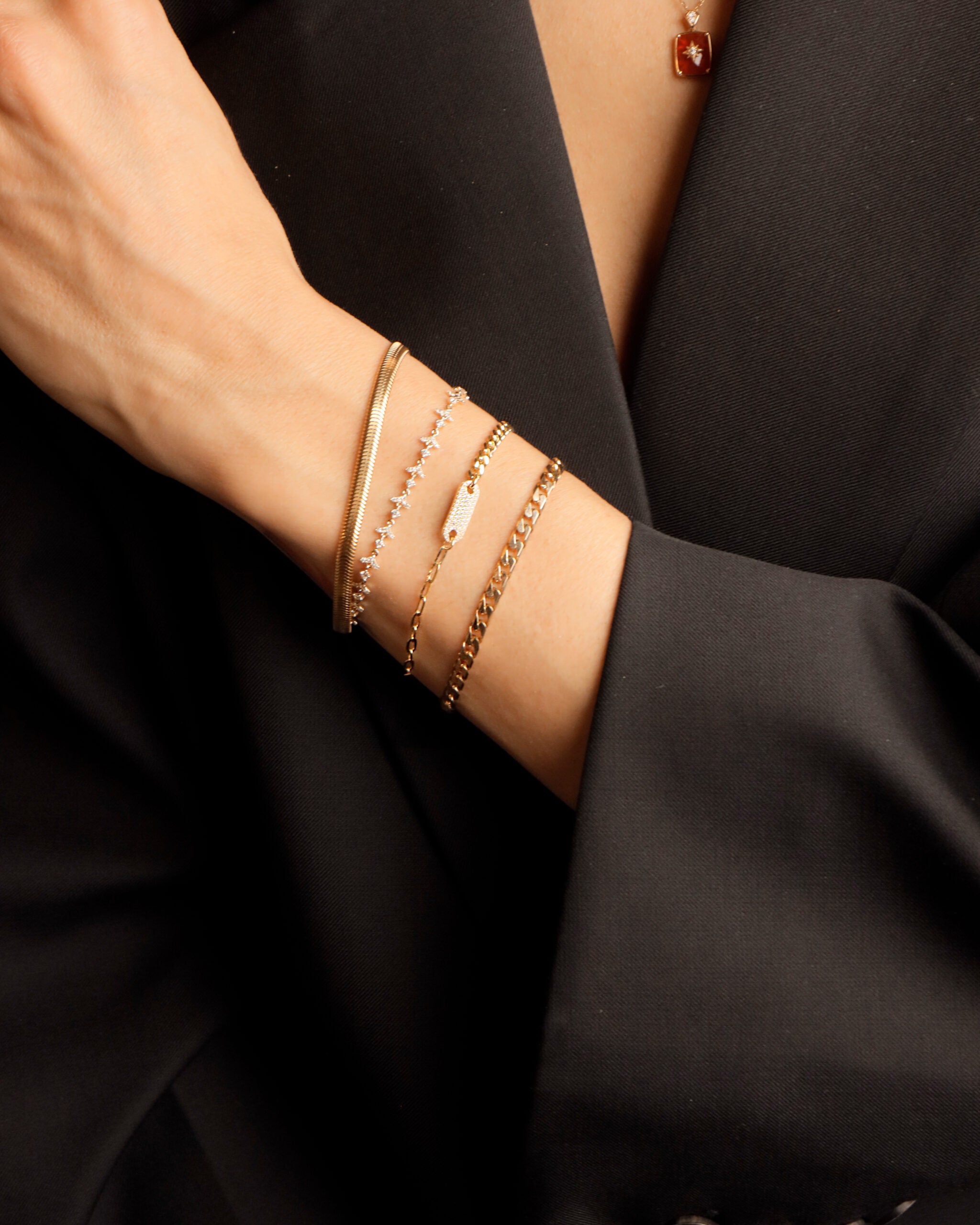 Thick Snake Bracelet