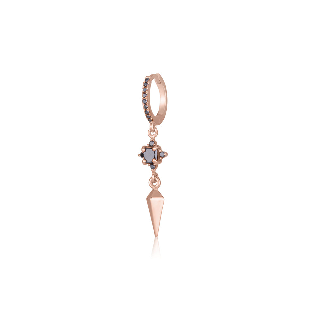 Spark Earring In Black Diamonds