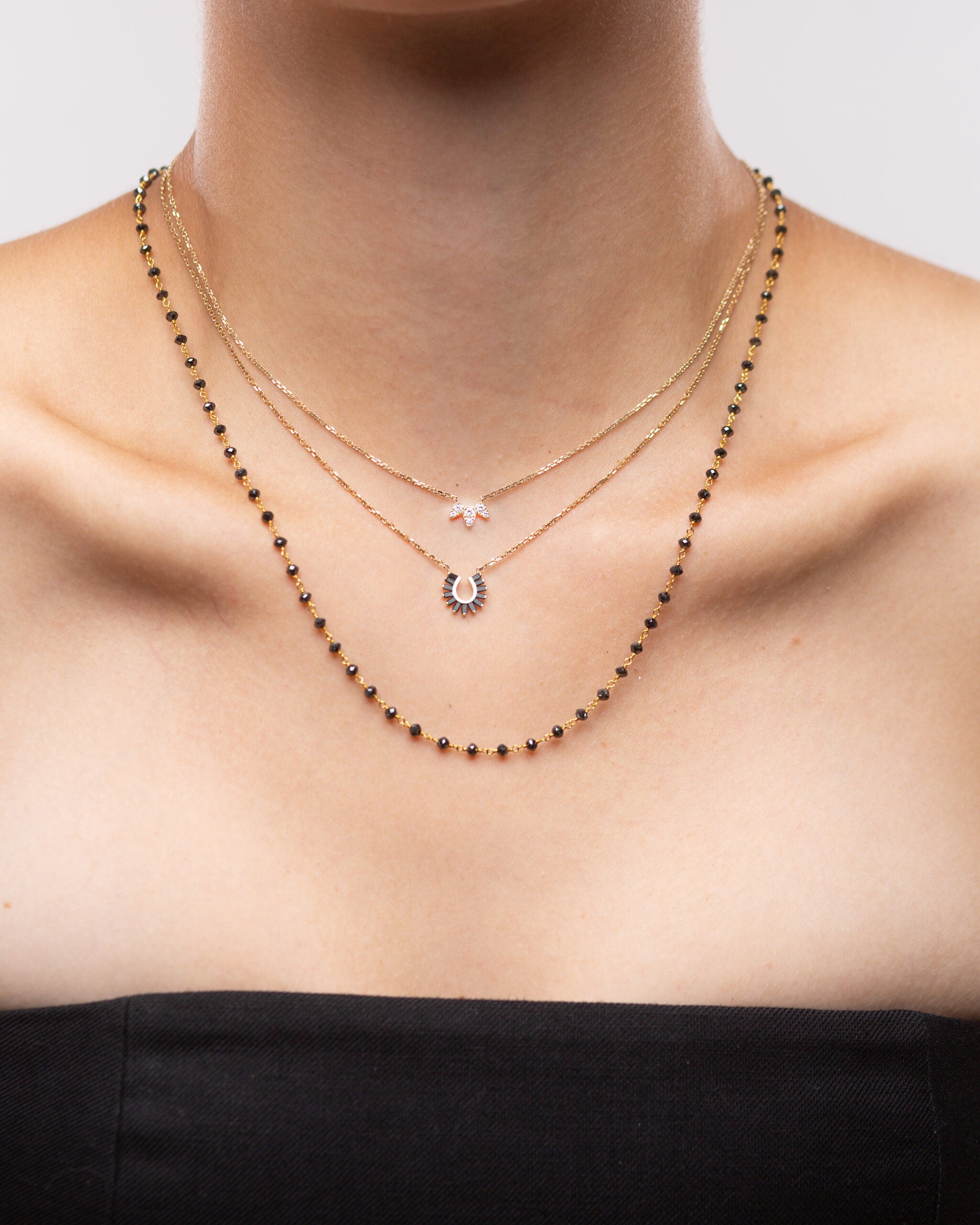 Black Diamond Necklace