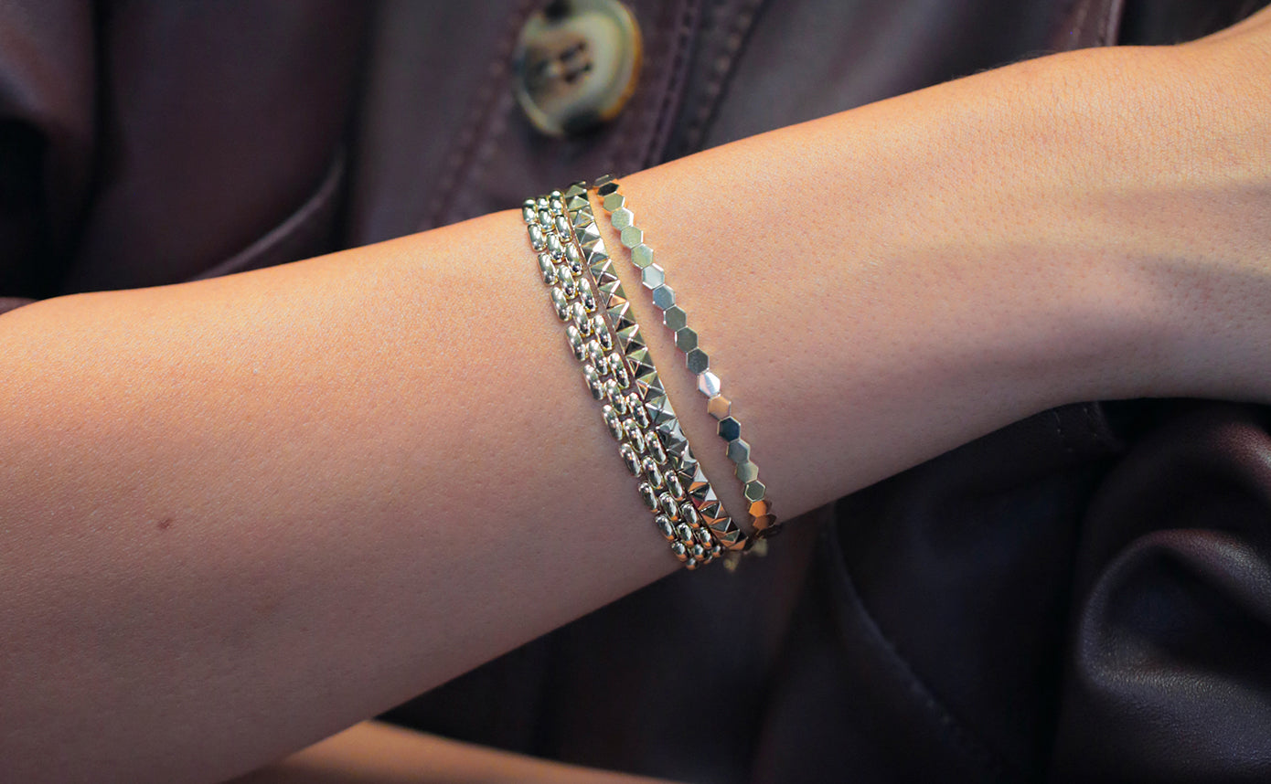 Geometric bracelet