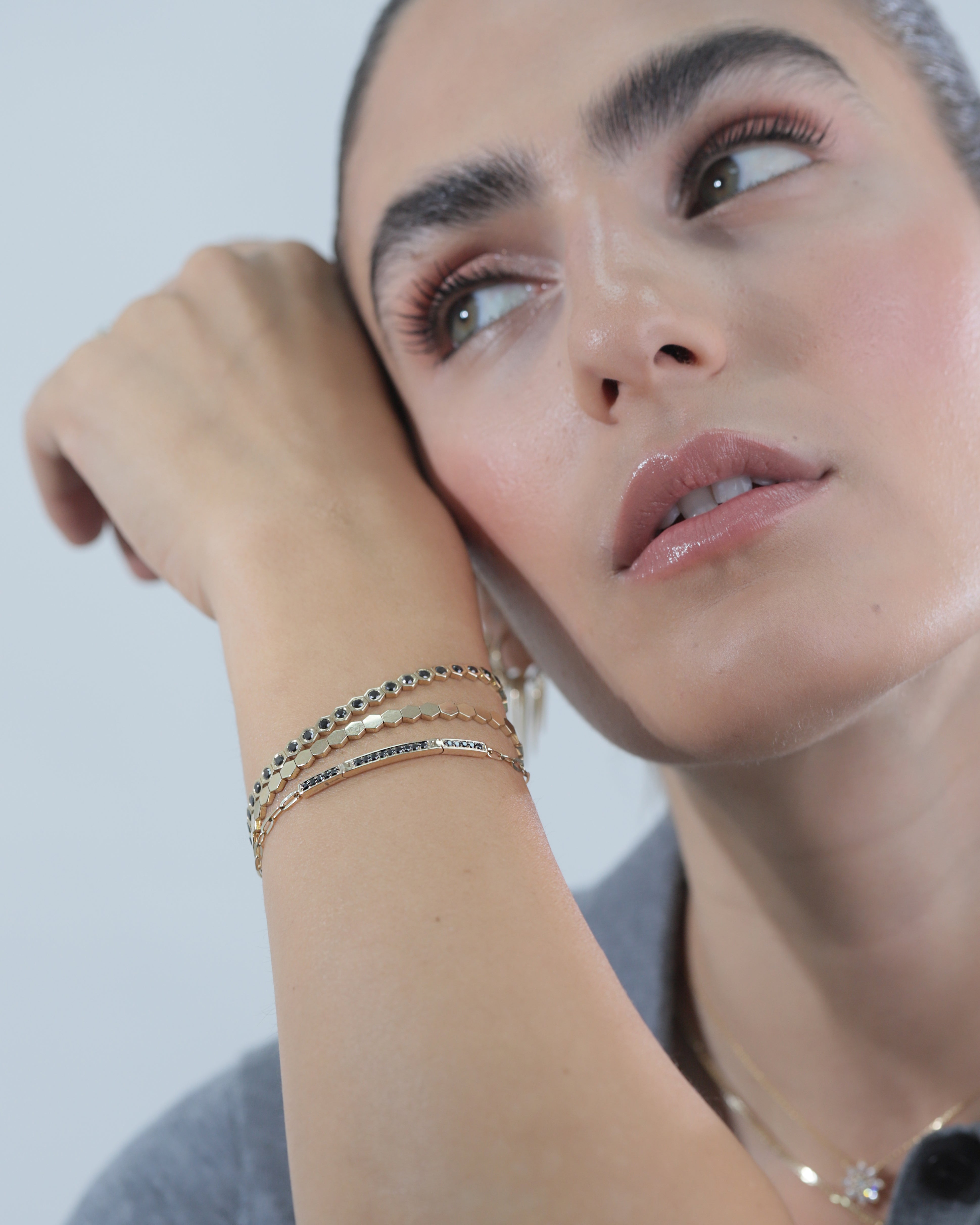 Deborah bracelet in Black Diamonds