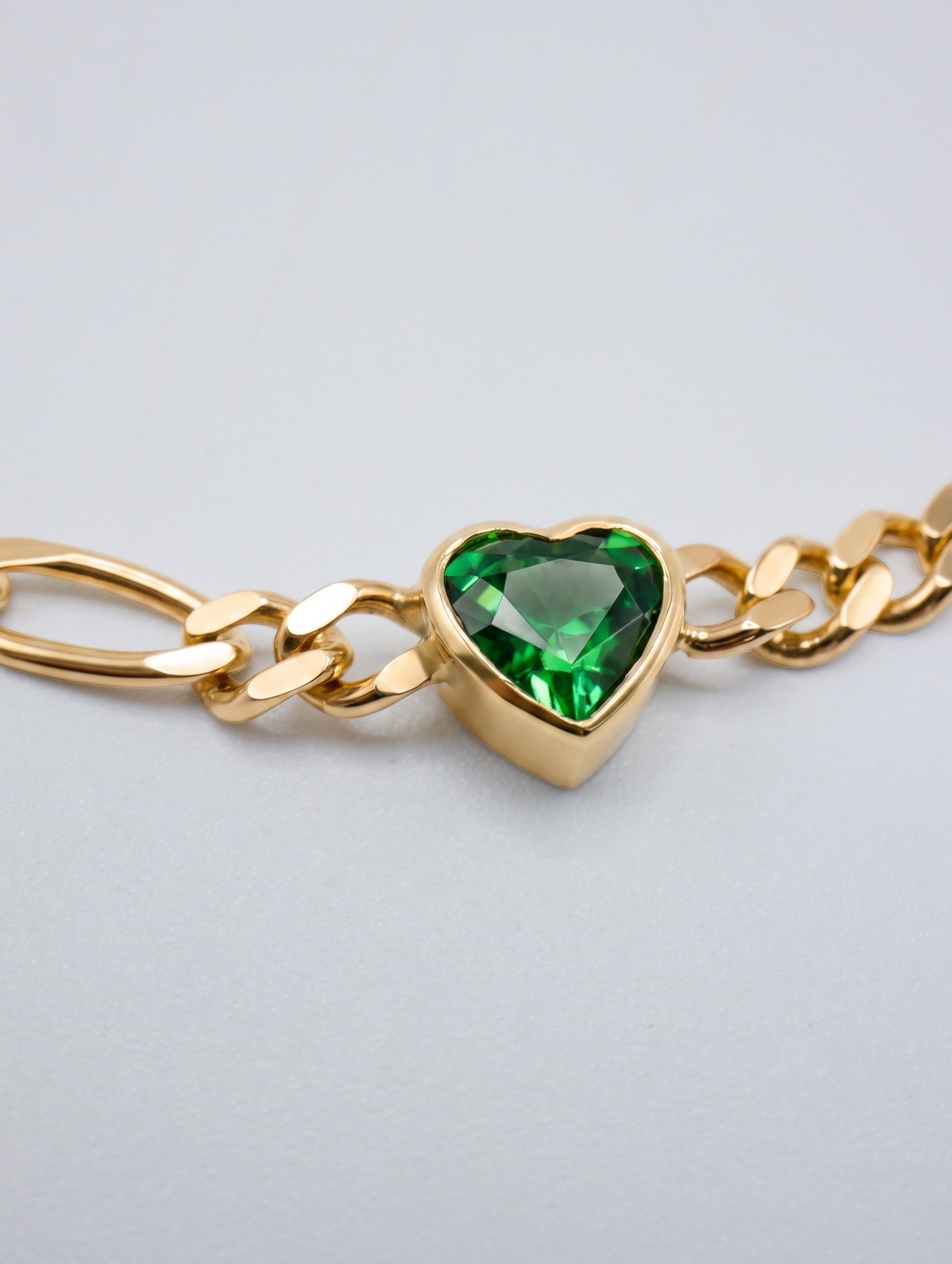 Tourmaline Heart Bracelet