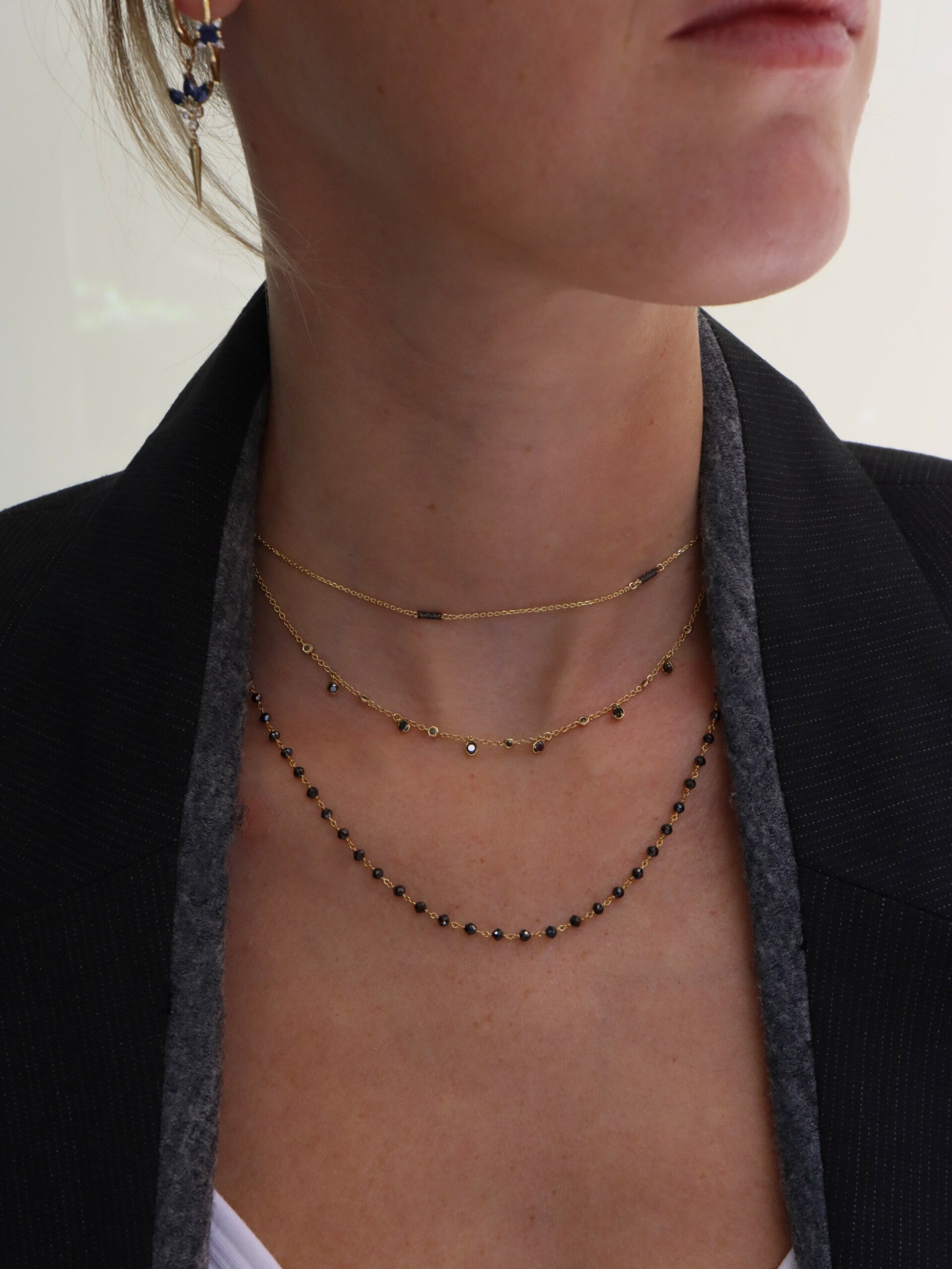 Black Diamond Necklace
