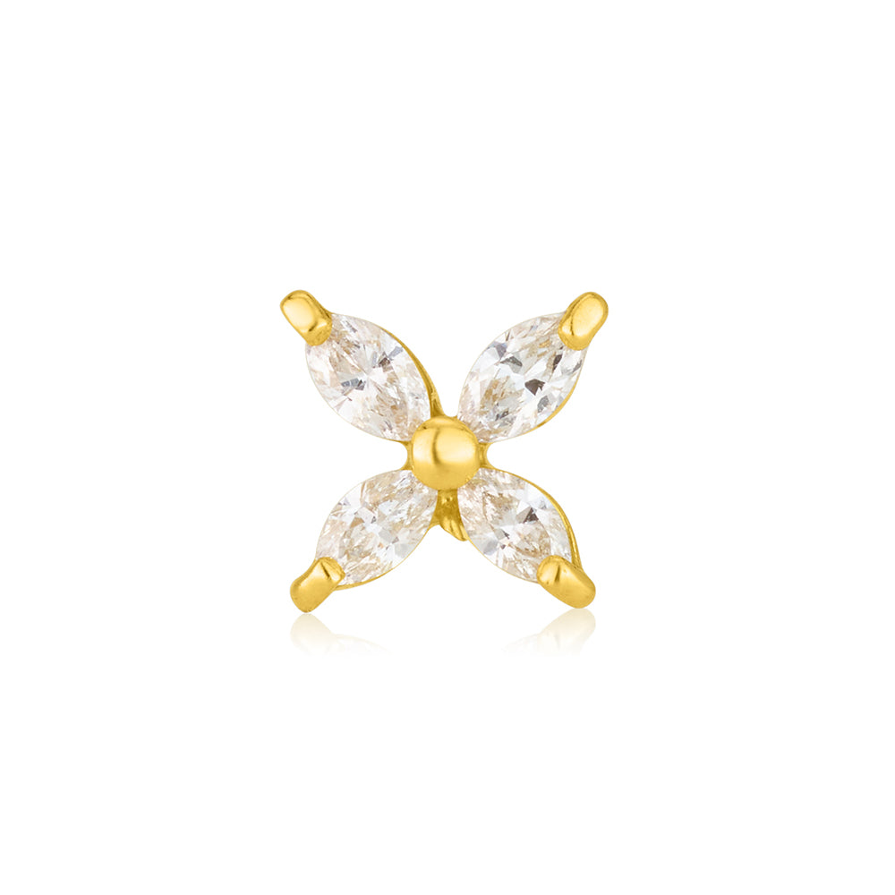 4 Marquise Stud