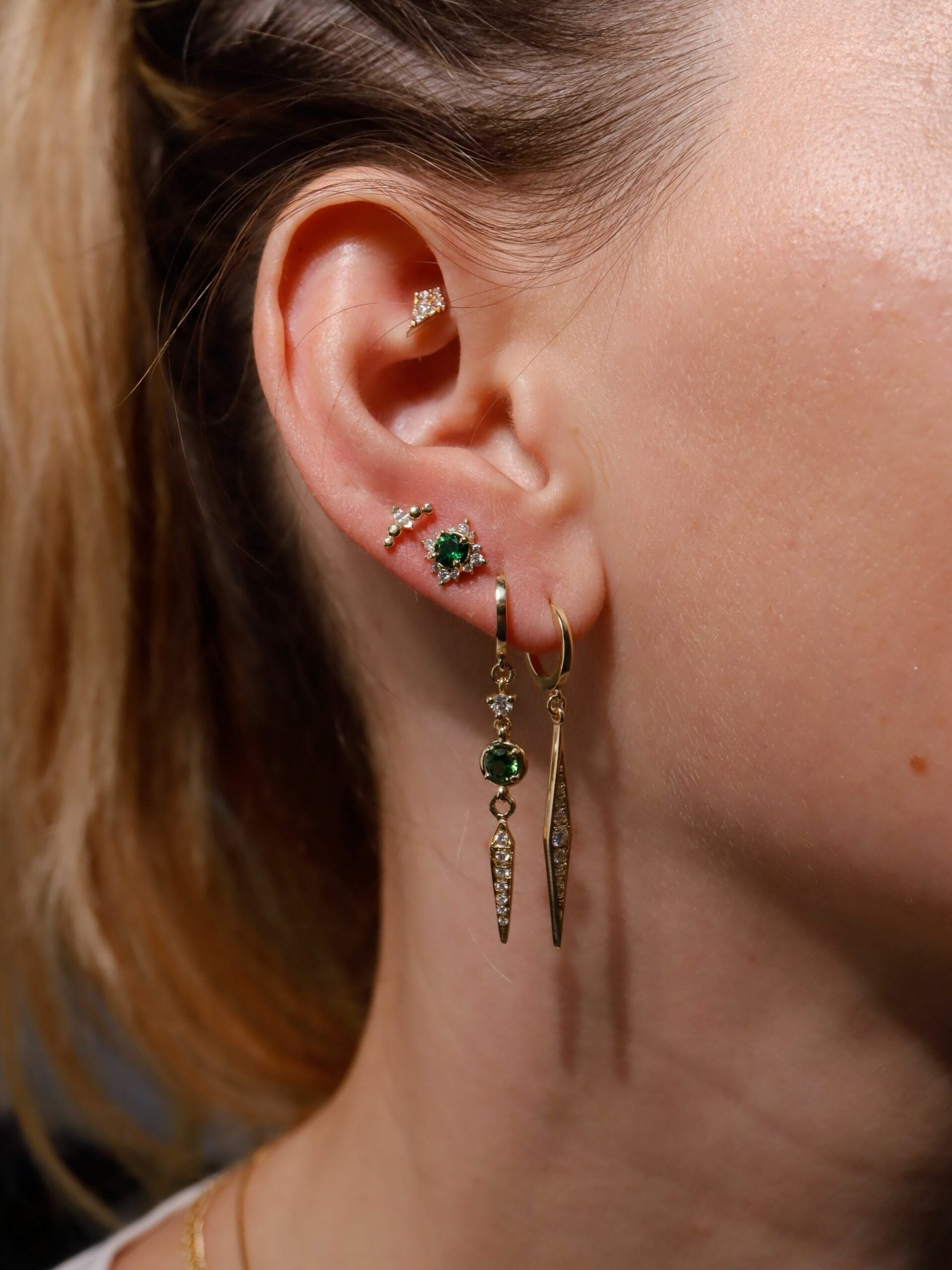 Marilyn Earring In White Diamonds