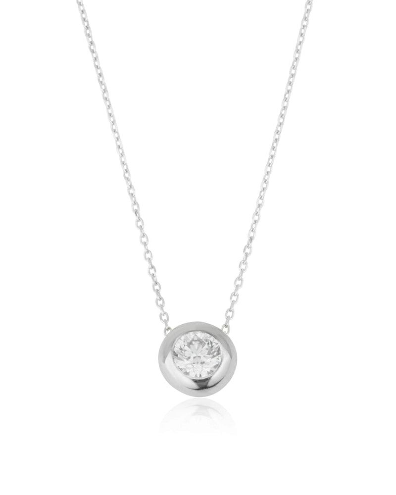6 mm Angels Hair Diamond Necklace (M)