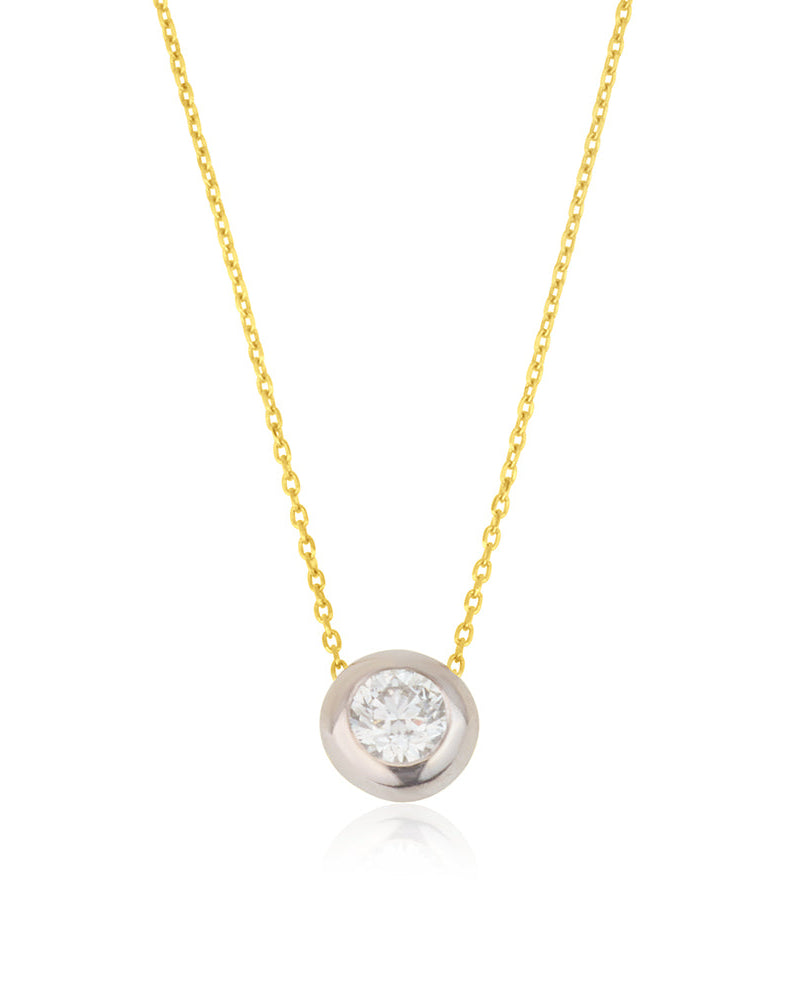 6 mm Angels Hair Diamond Necklace (M)