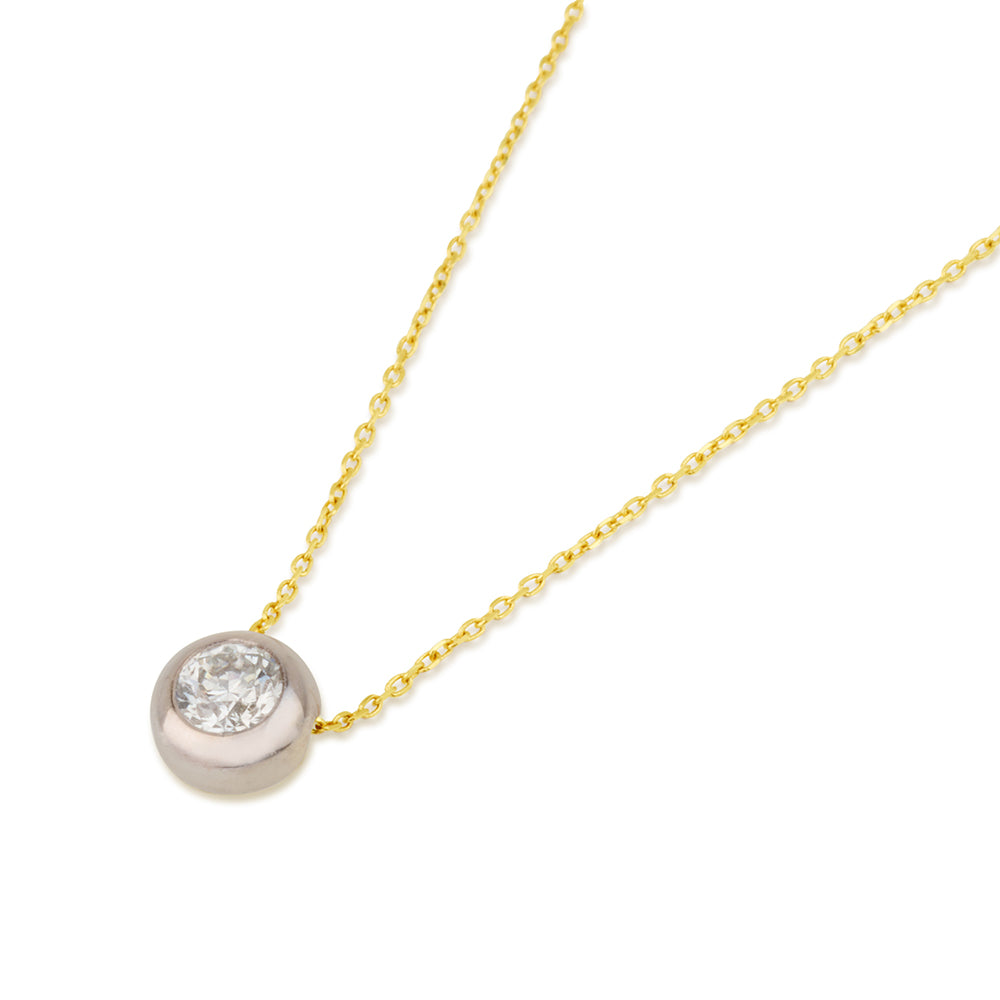 6 mm Angels Hair Diamond Necklace (M)