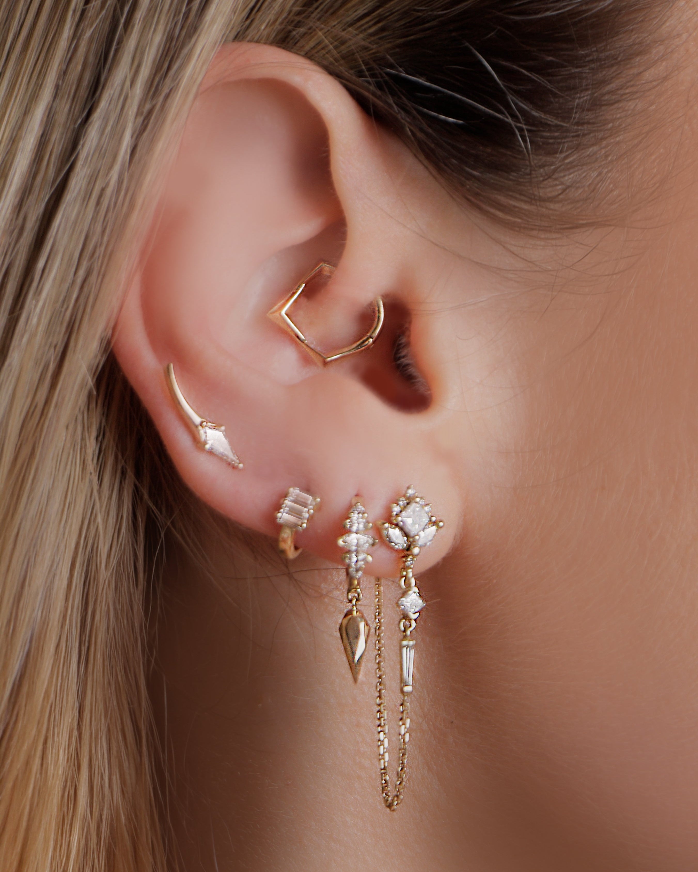 Architectural Daith Earring