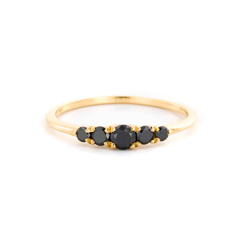 Black diamond Aner ring (Small)