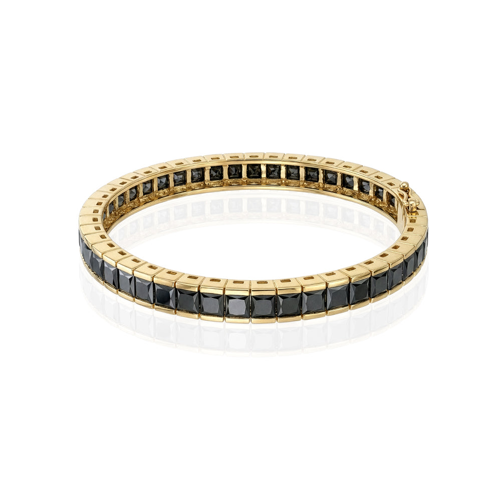 Princess Bracelet in Black Diamonds