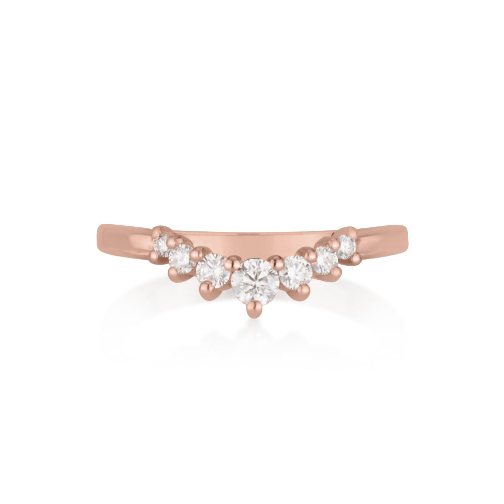 Circle crown ring