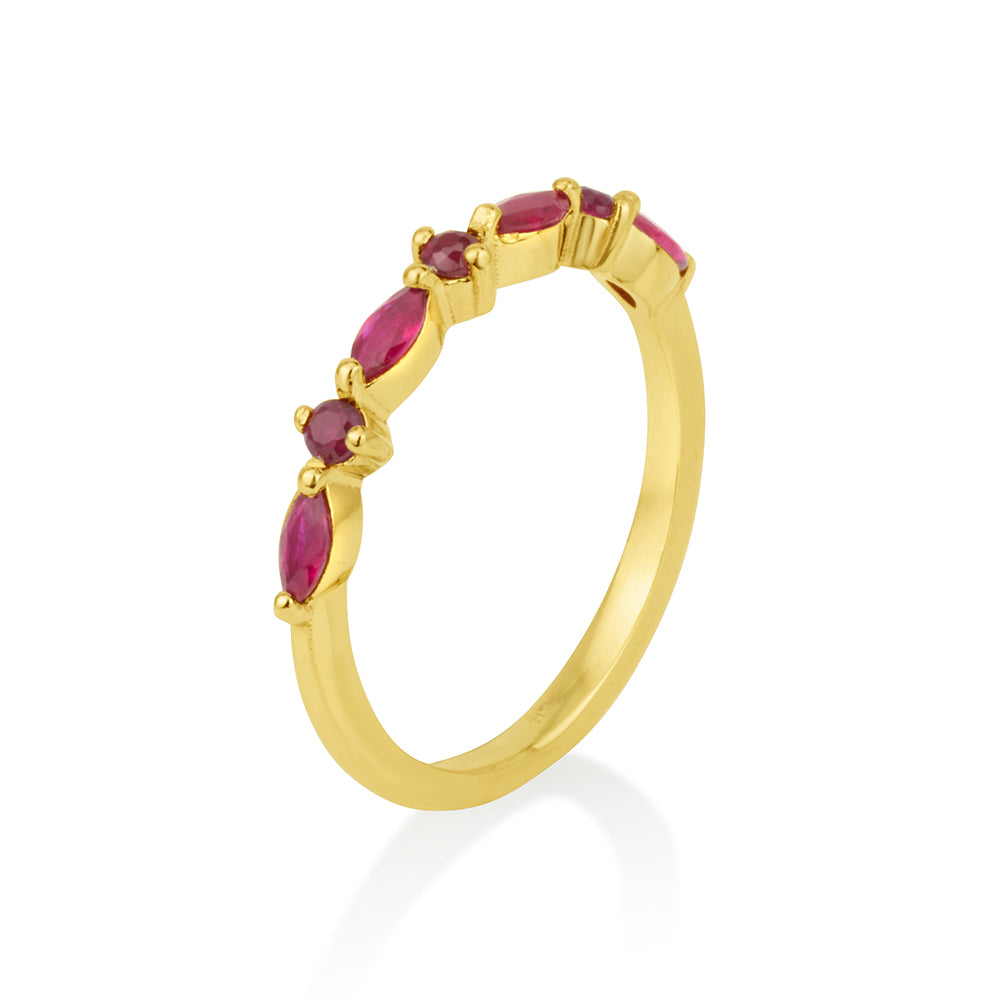 Eva Ring In Ruby