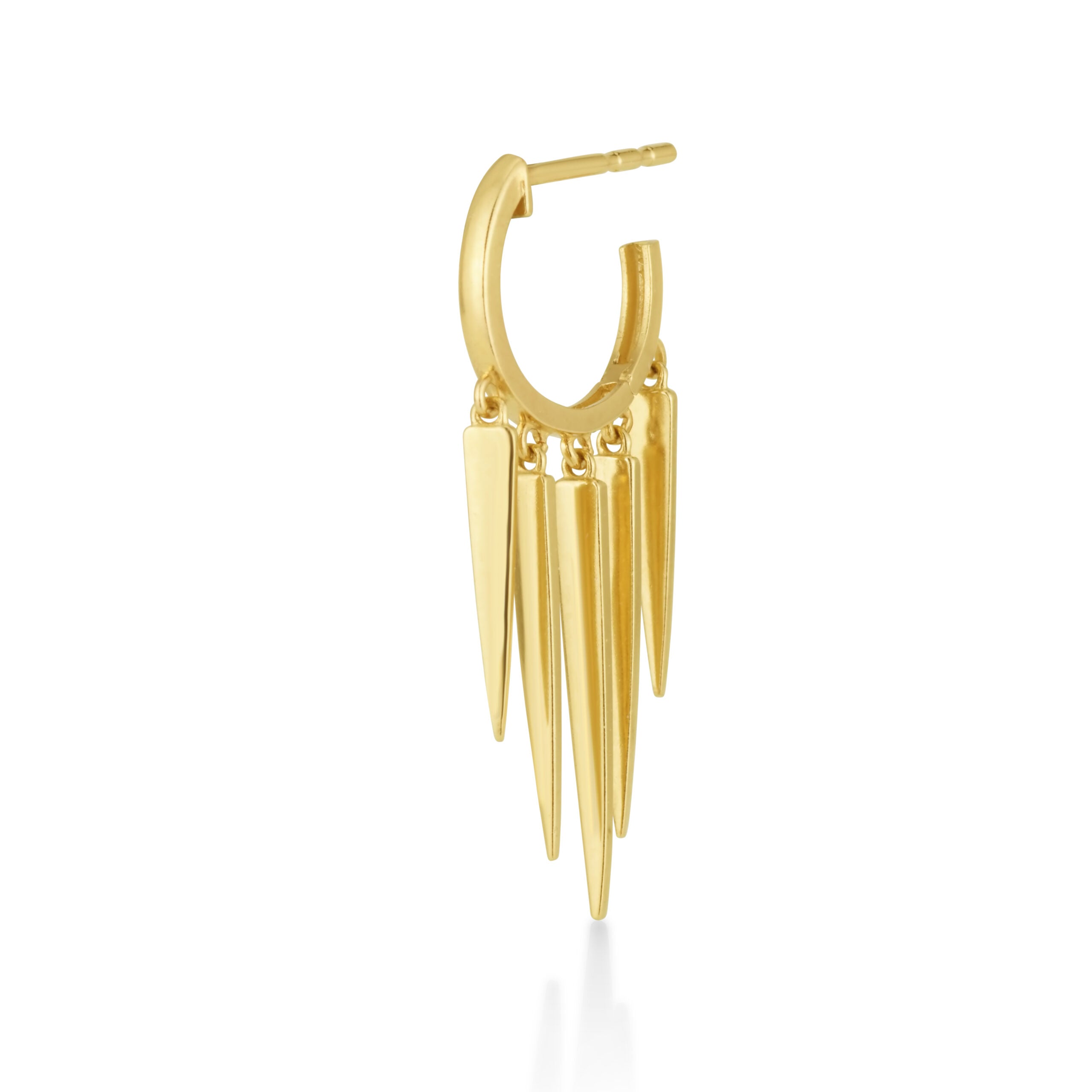 Five Degrade Spike Hoop (Long)