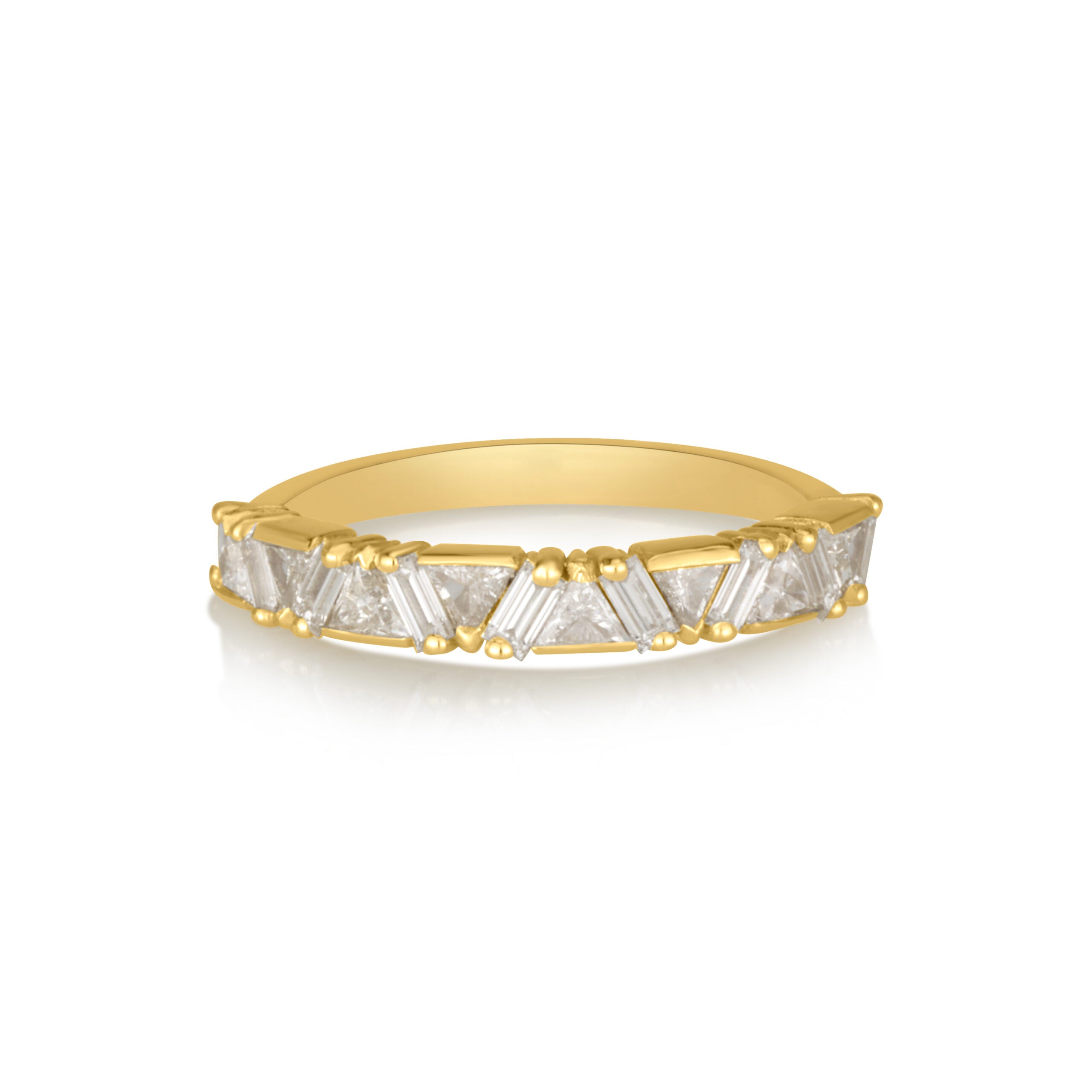 Haleli Ring in White Diamonds