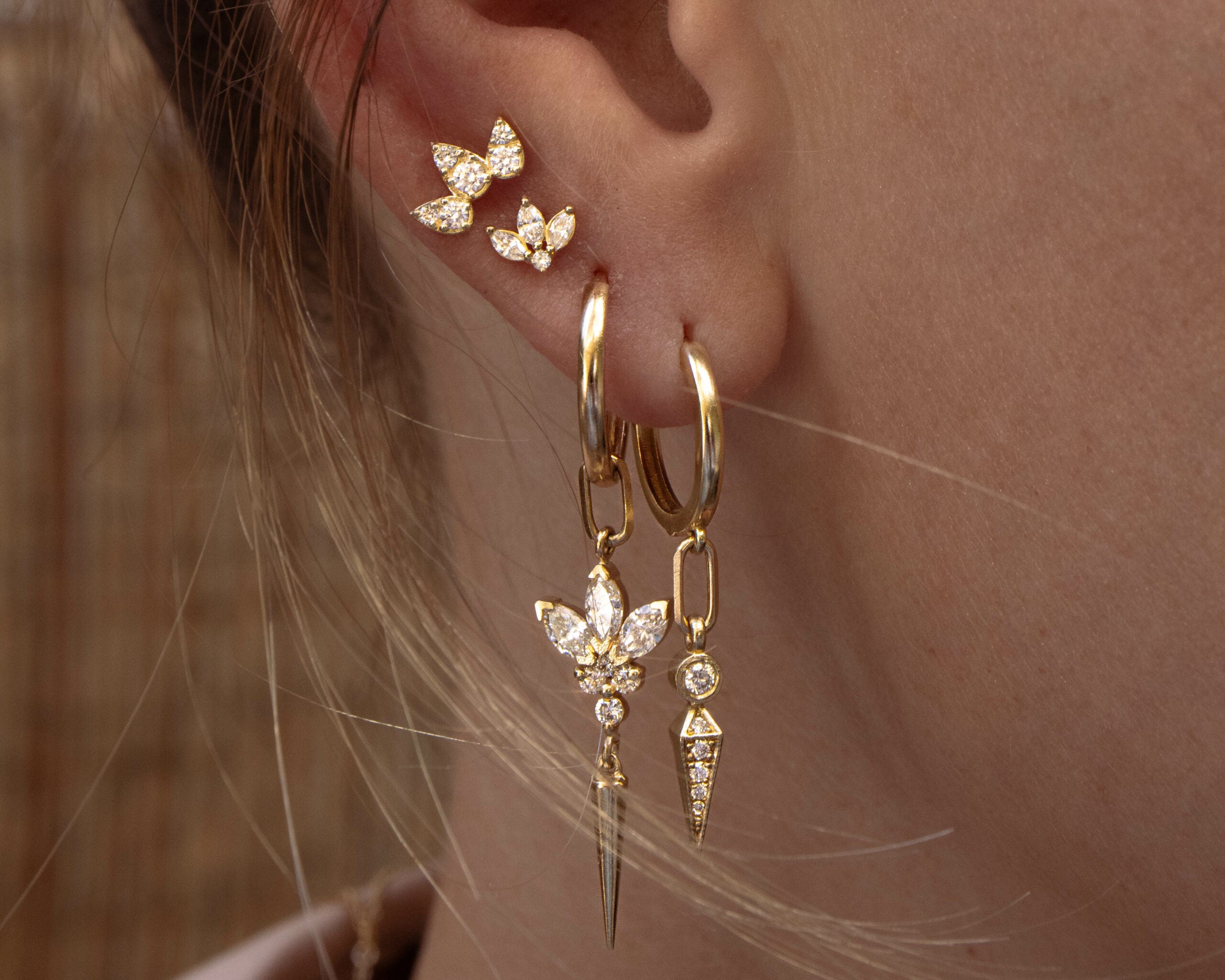 Three Drops Stud