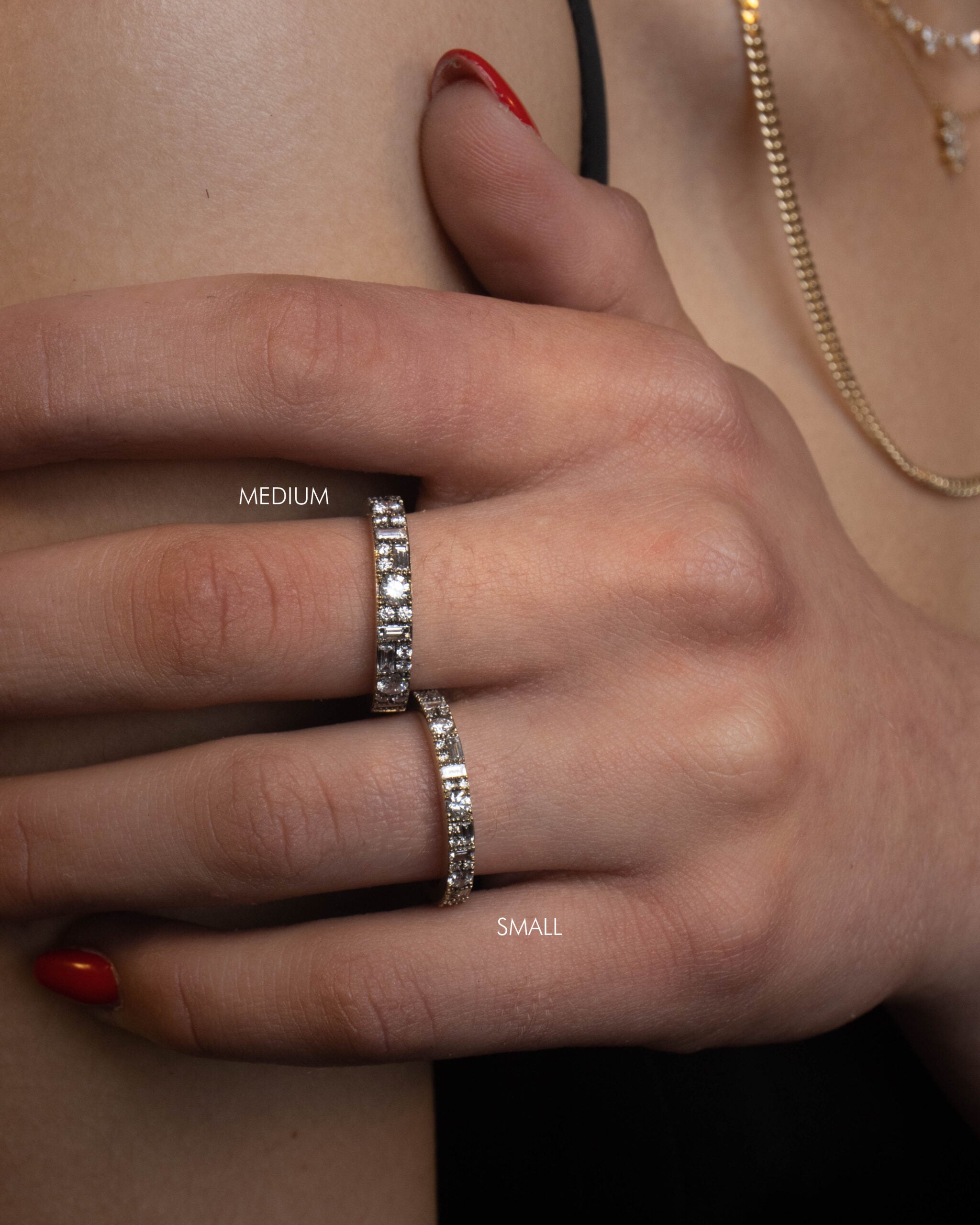All Shapes Diamond Ring (Medium)