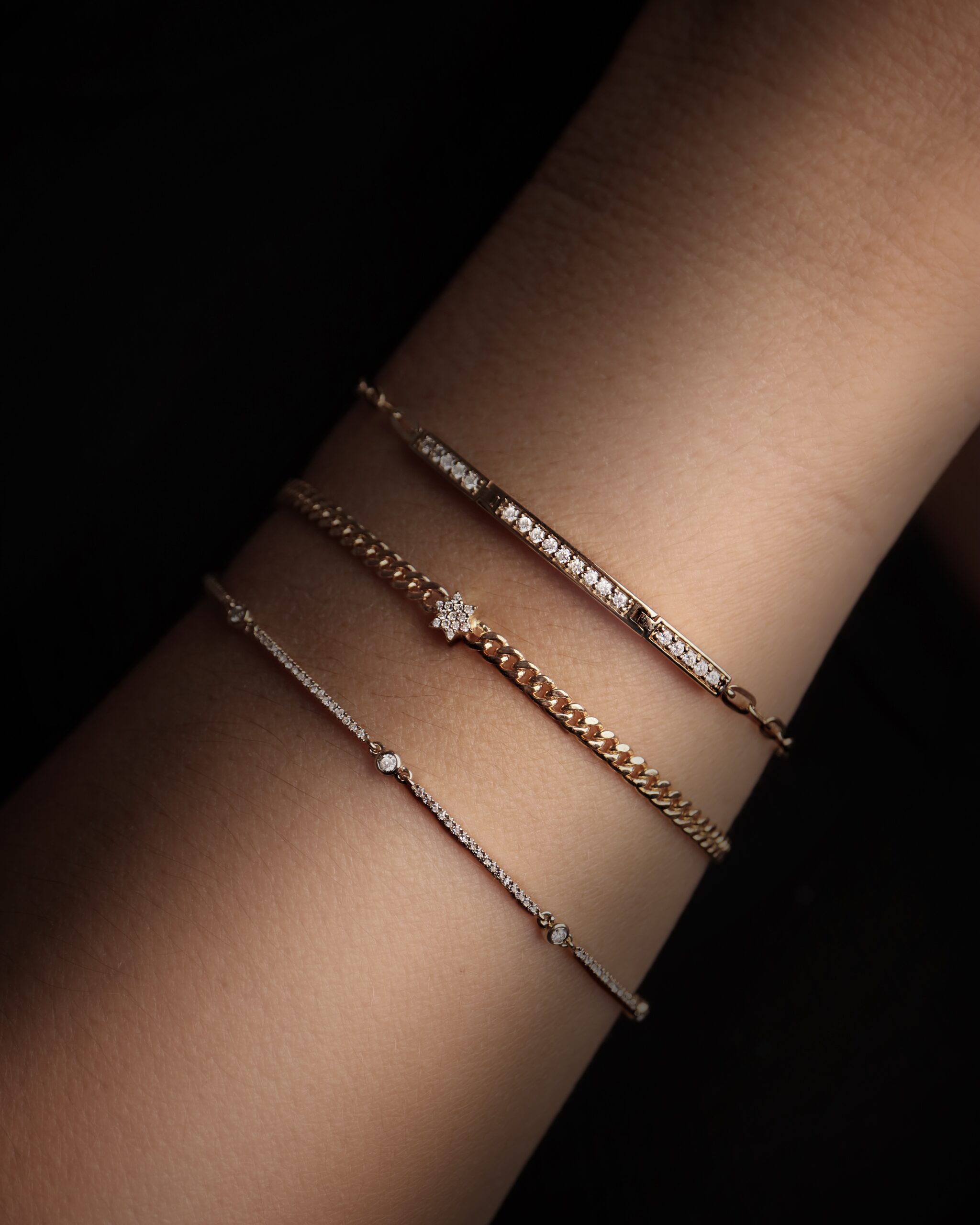 Kelly Bracelet in White Diamonds