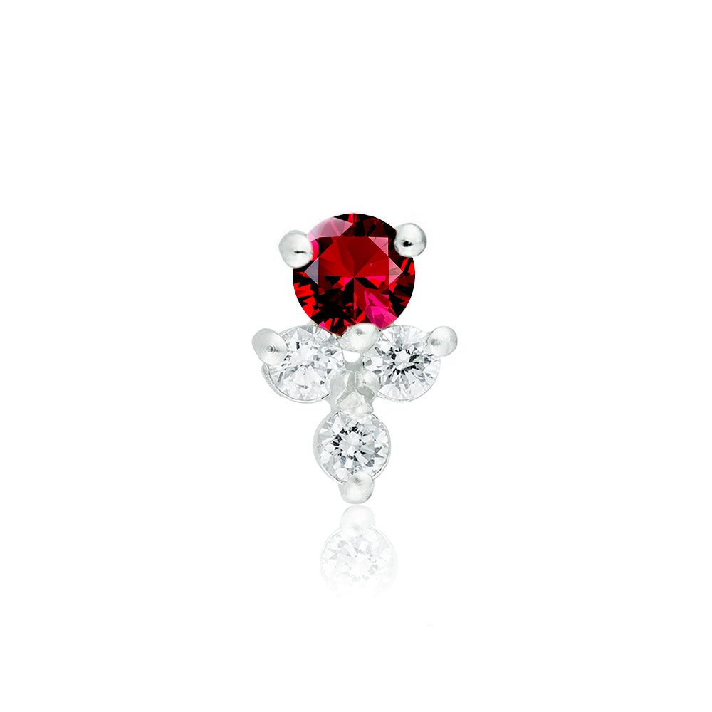 Ruby Jasmine Stud