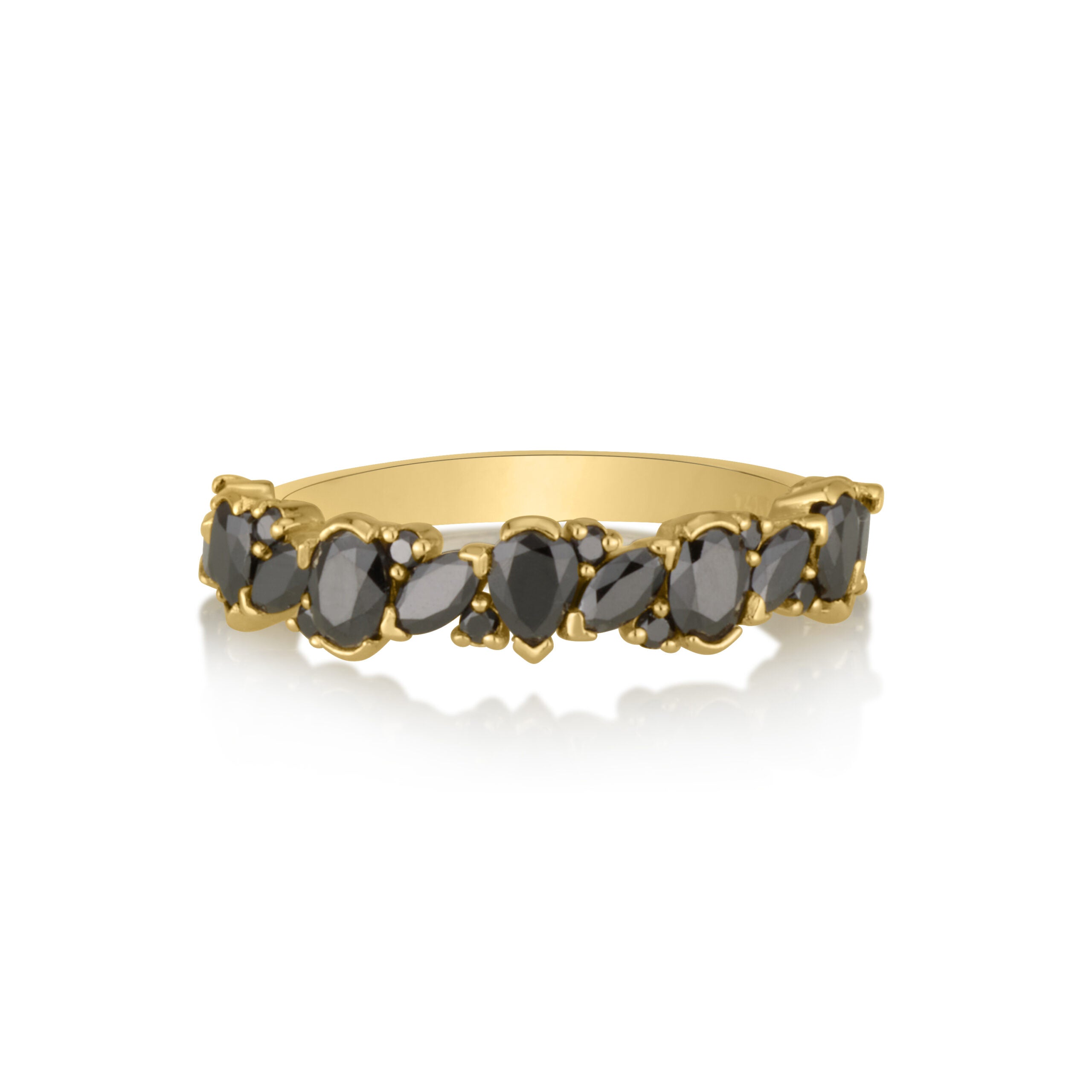 Lauren Ring in Black Diamonds