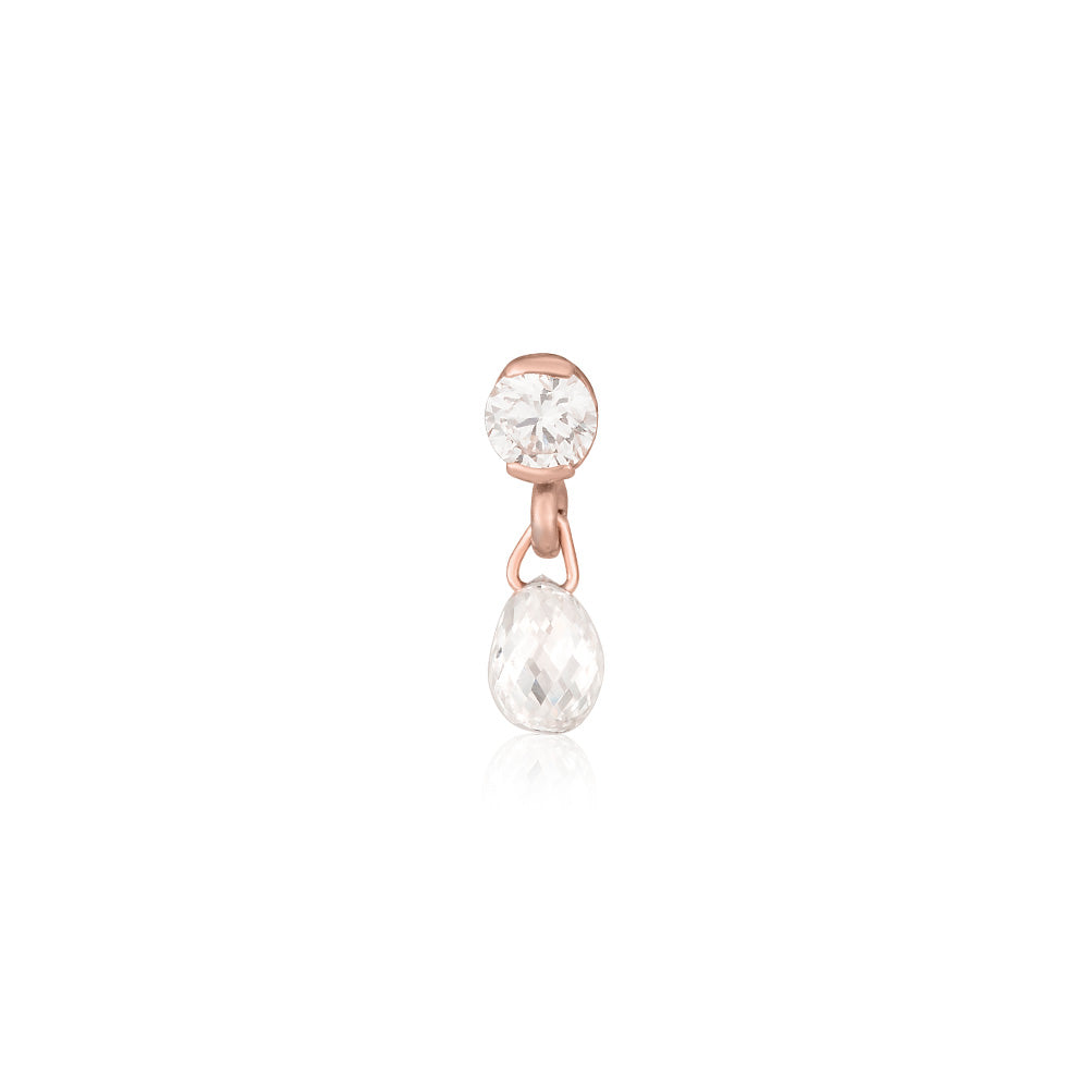Liv Earring with Invisible Stud