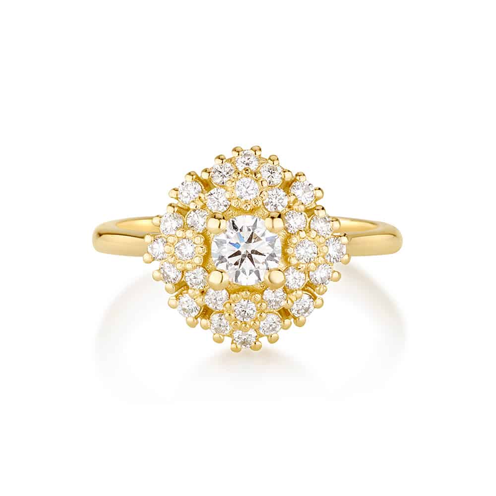 Maggie flower ring