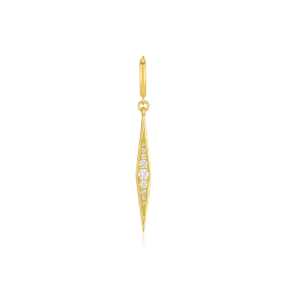 Marilyn Earring In White Diamonds