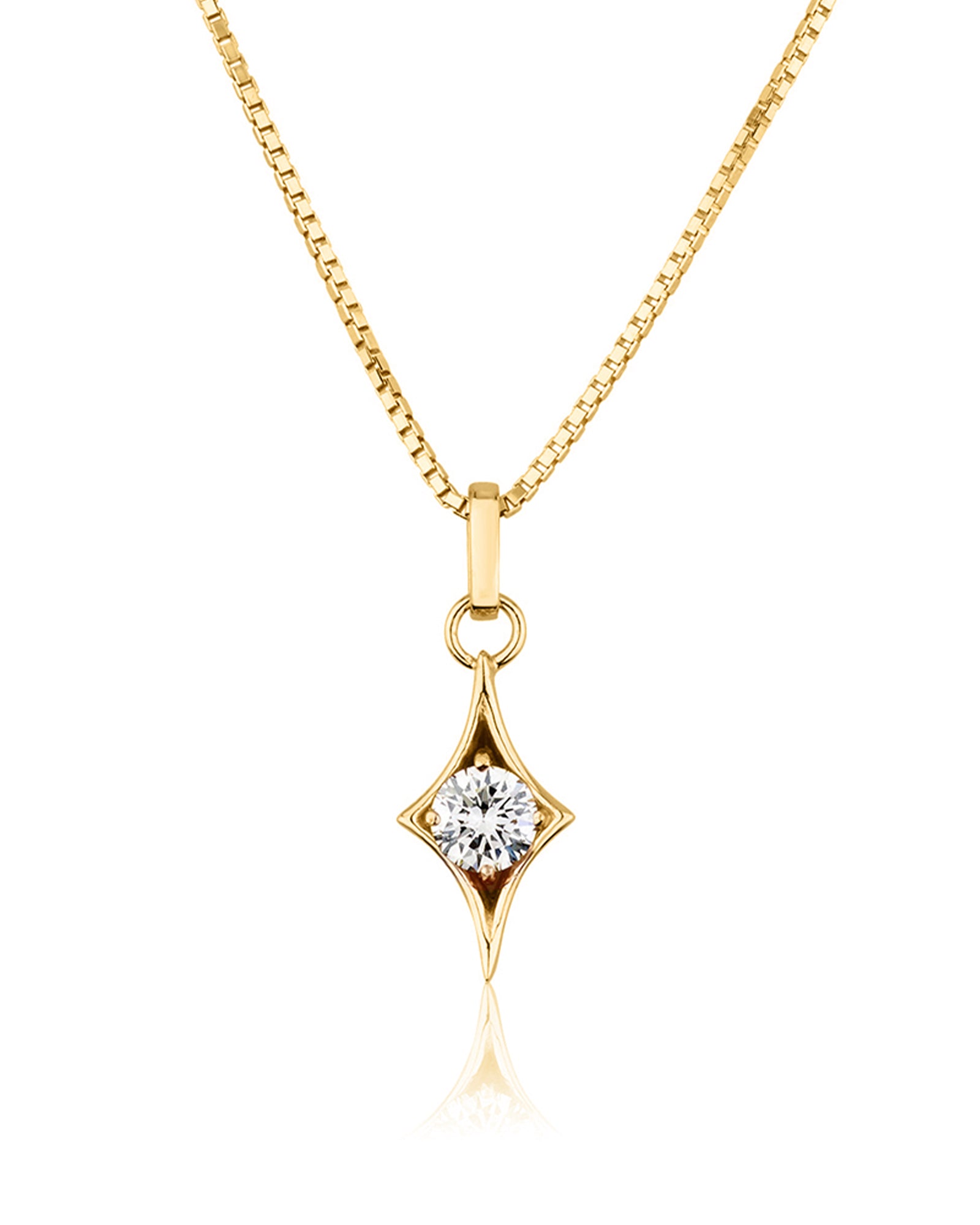 Spike Frame Necklace (LARGE)