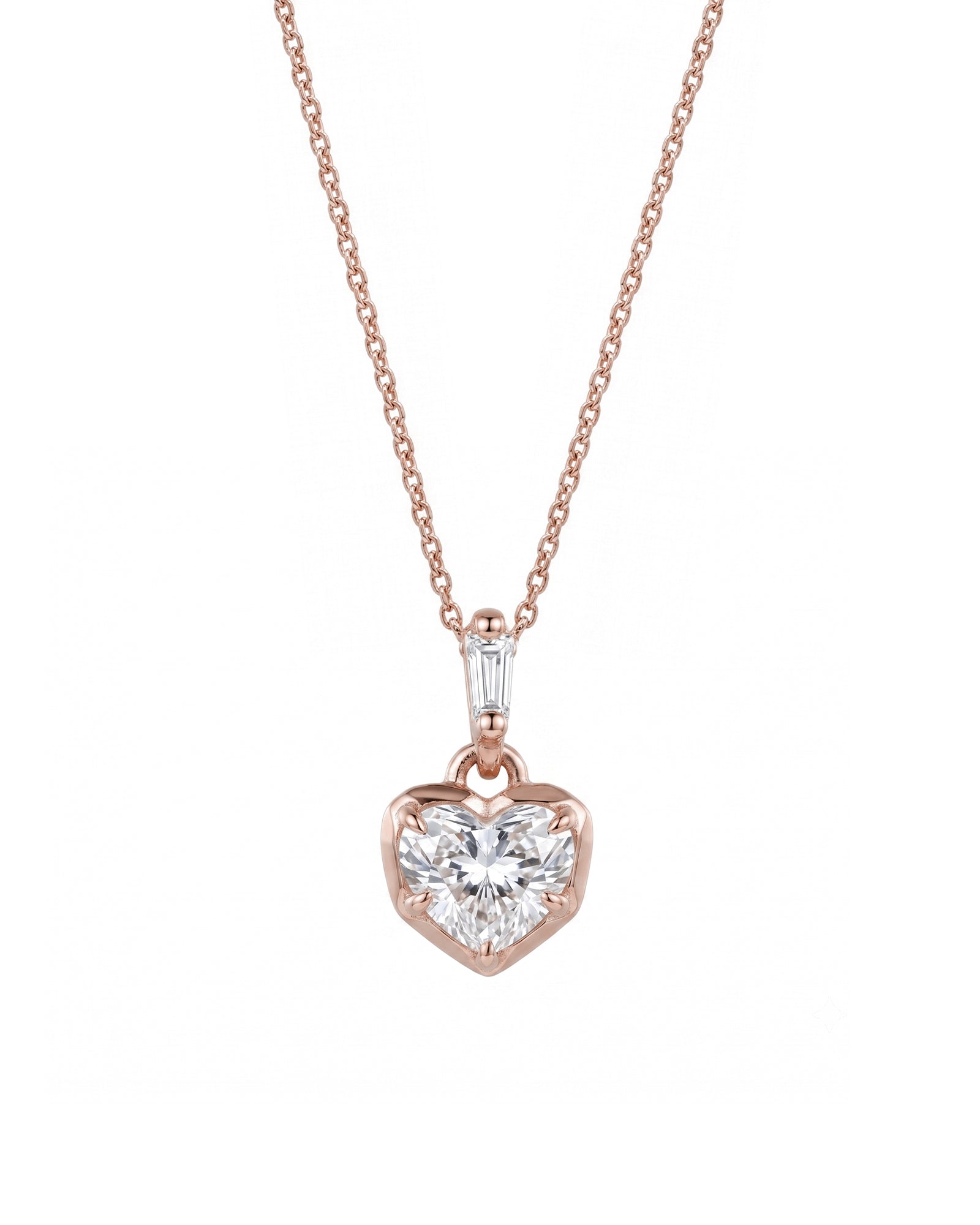 Diamond Heart Necklace