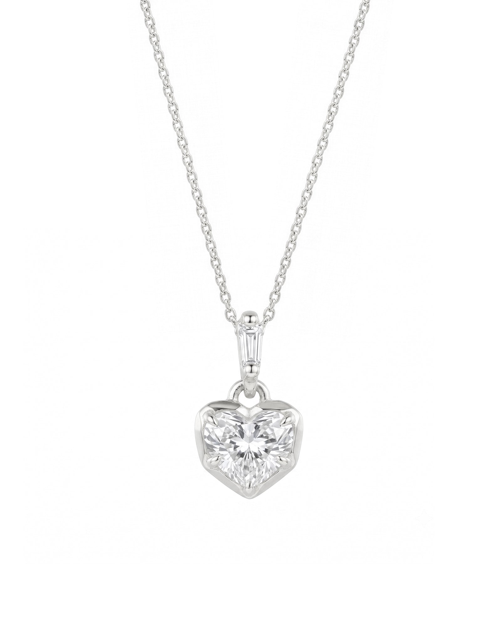 Diamond Heart Necklace