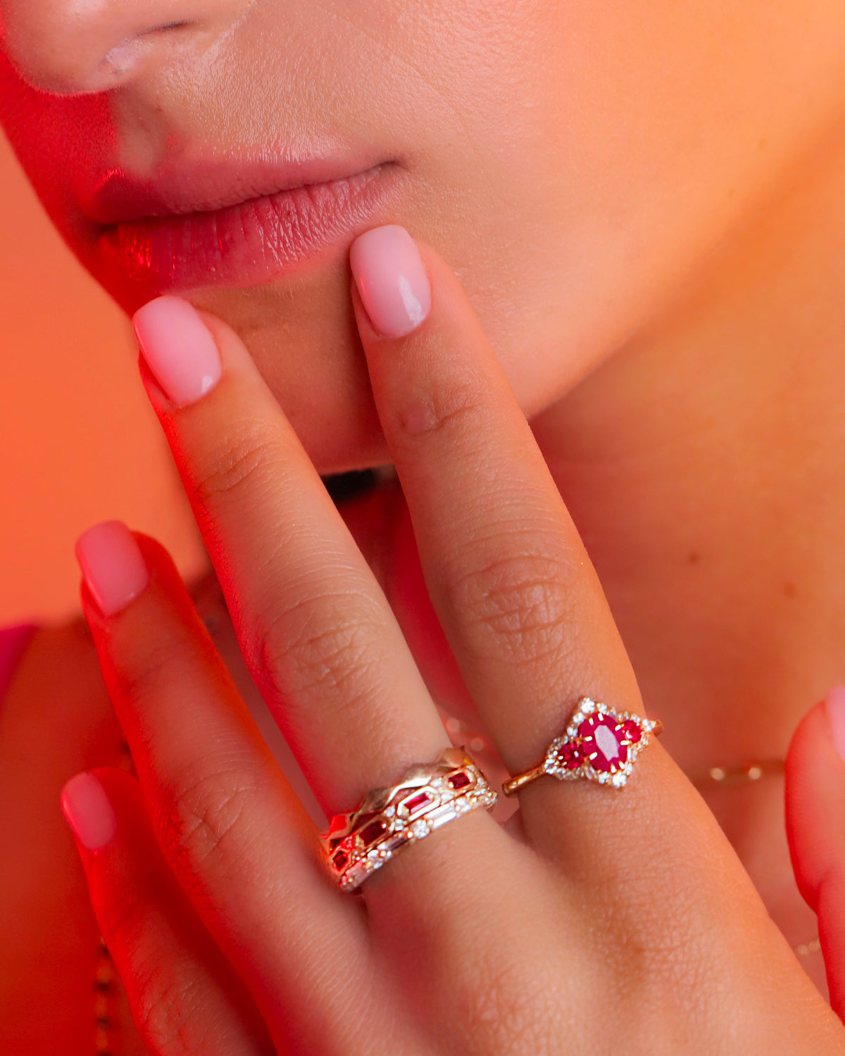 Isabella Ring In Ruby