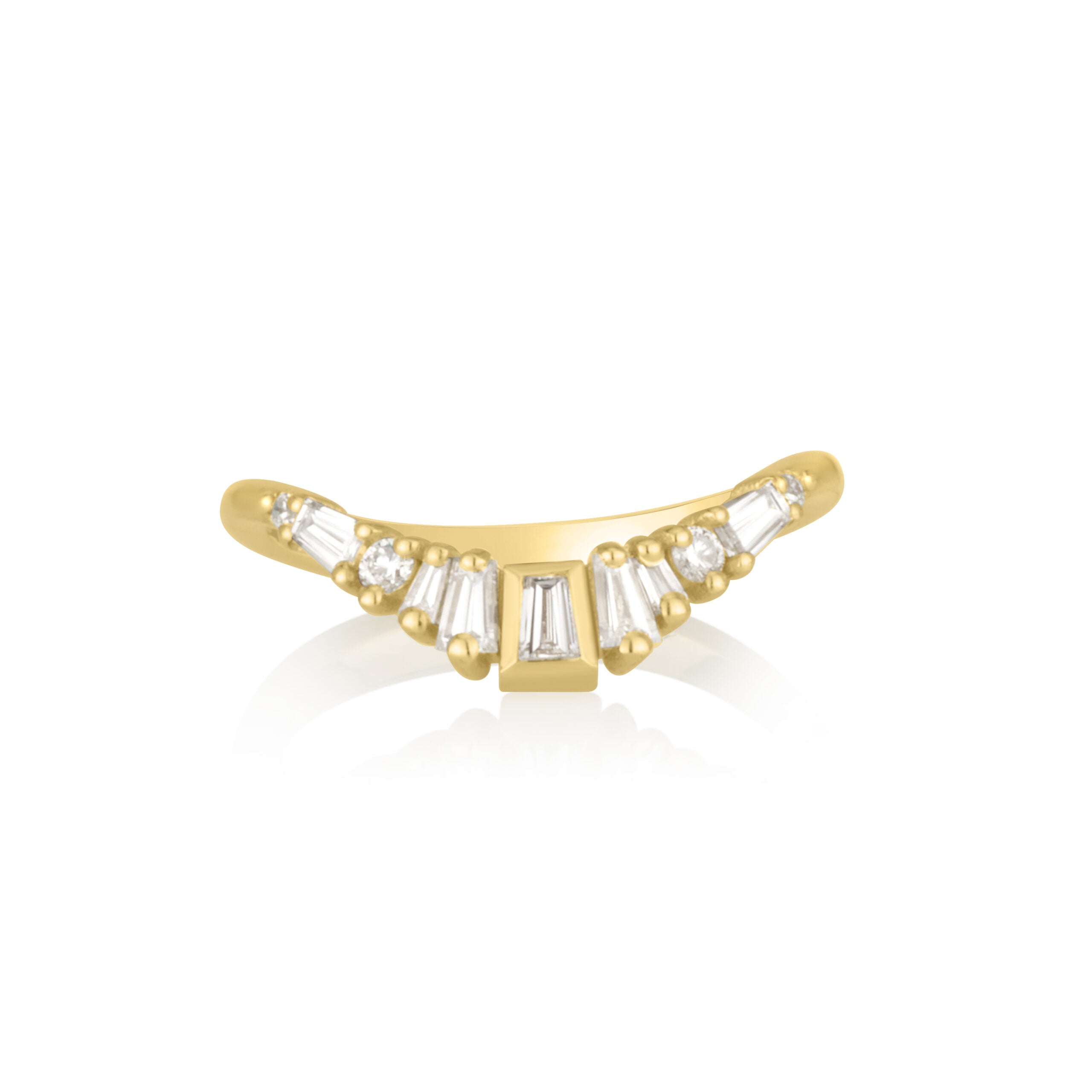 Romy Ring in White Diamonds